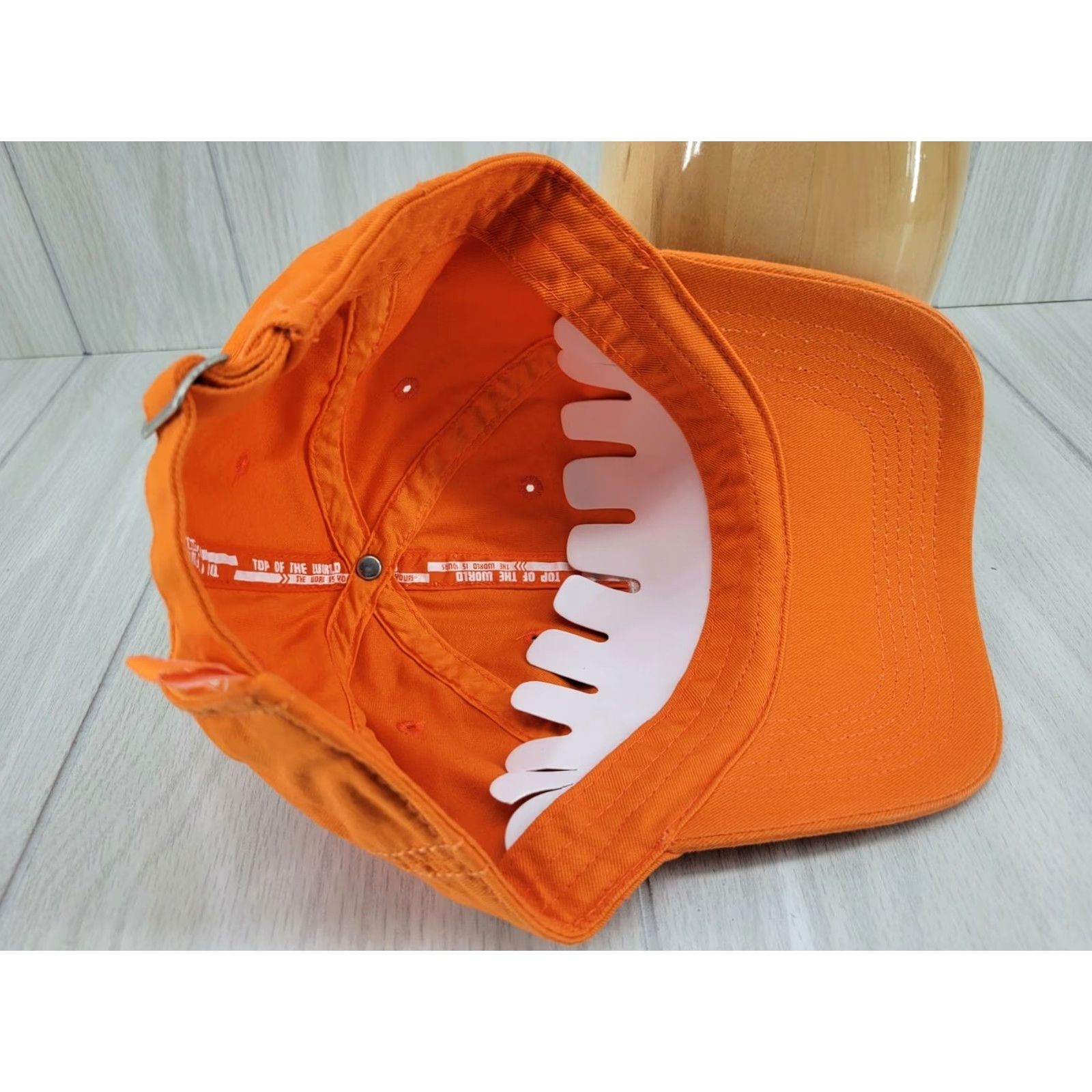 Top Of The World Top of the World Hat Orange Logo Baseball Cap Mens Adjustable Orange Logo Hat Size US M / EU 48-50 / 2 - 7 Thumbnail