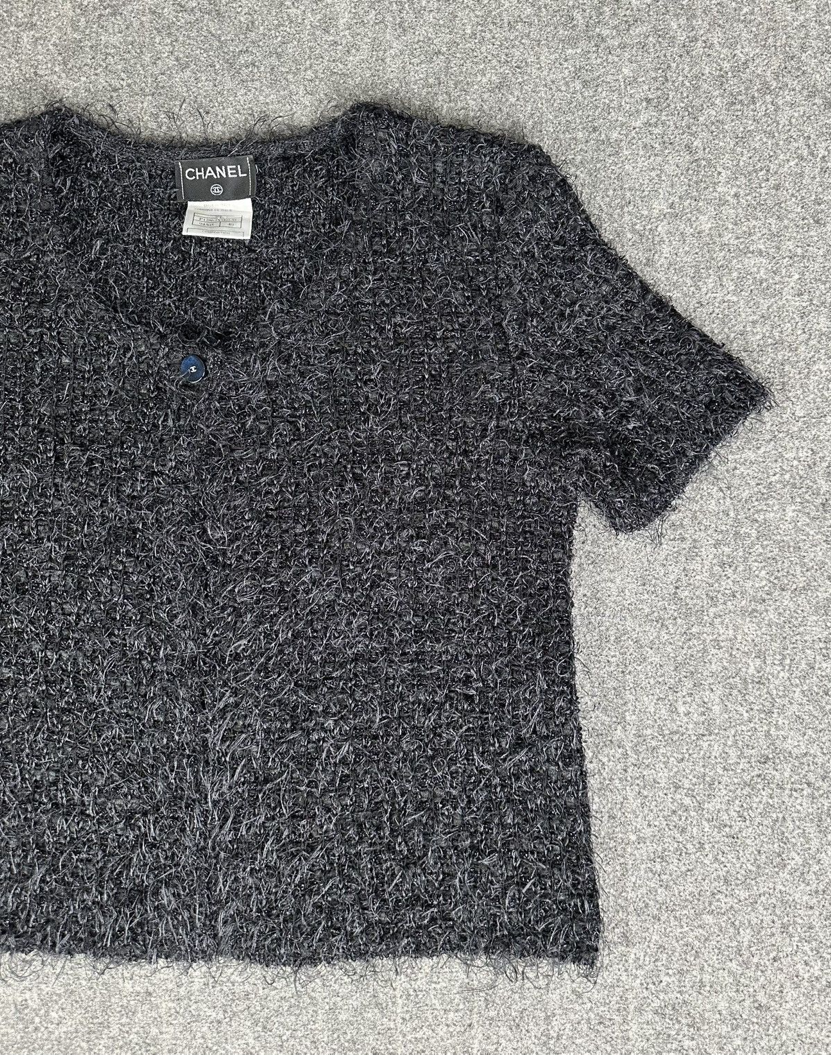 Chanel Chanel - Karl Lagerfeld S/S99 Glitter Camisole Knit Blouse Size S / US 4 / IT 40 - 3 Thumbnail