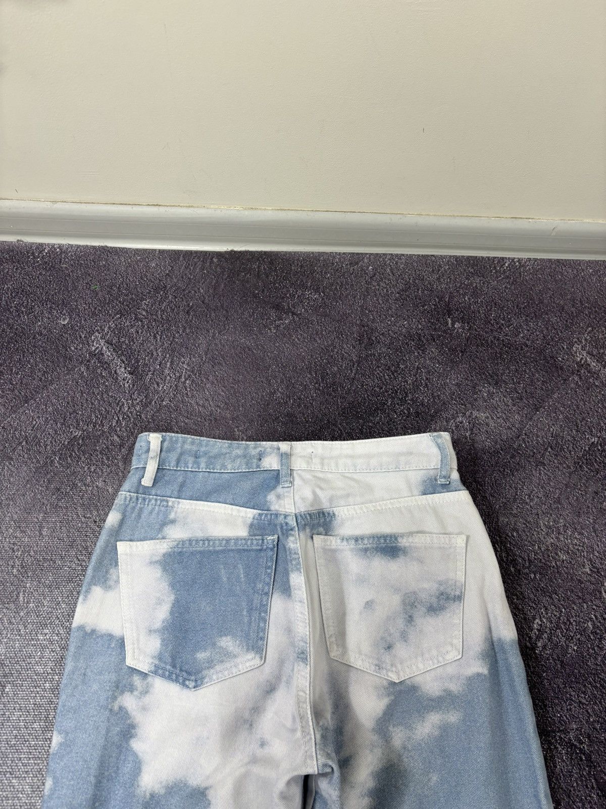 Jaded London Jaded London Sky Clouds Print Y2K Skate Hype Baggy Jeans Size US 26 / EU 42 - 10 Thumbnail