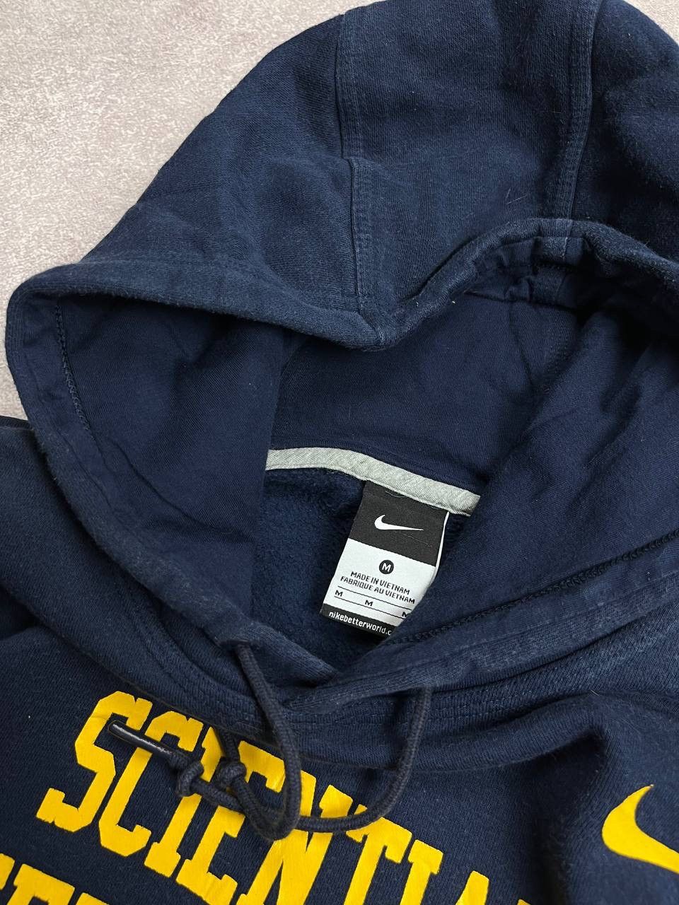 Nike Vintage Nike Swoosh Boxy Hoodie Y2K M Size US M / EU 48-50 / 2 - 4 Thumbnail