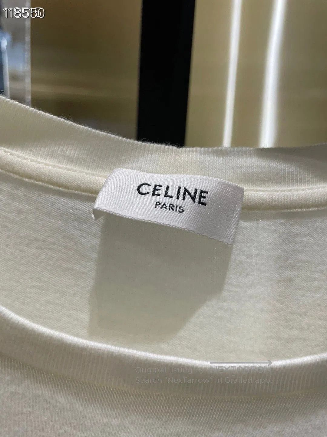 Celine Celine Anchor Logo T. Size US M / EU 48-50 / 2 - 3 Thumbnail