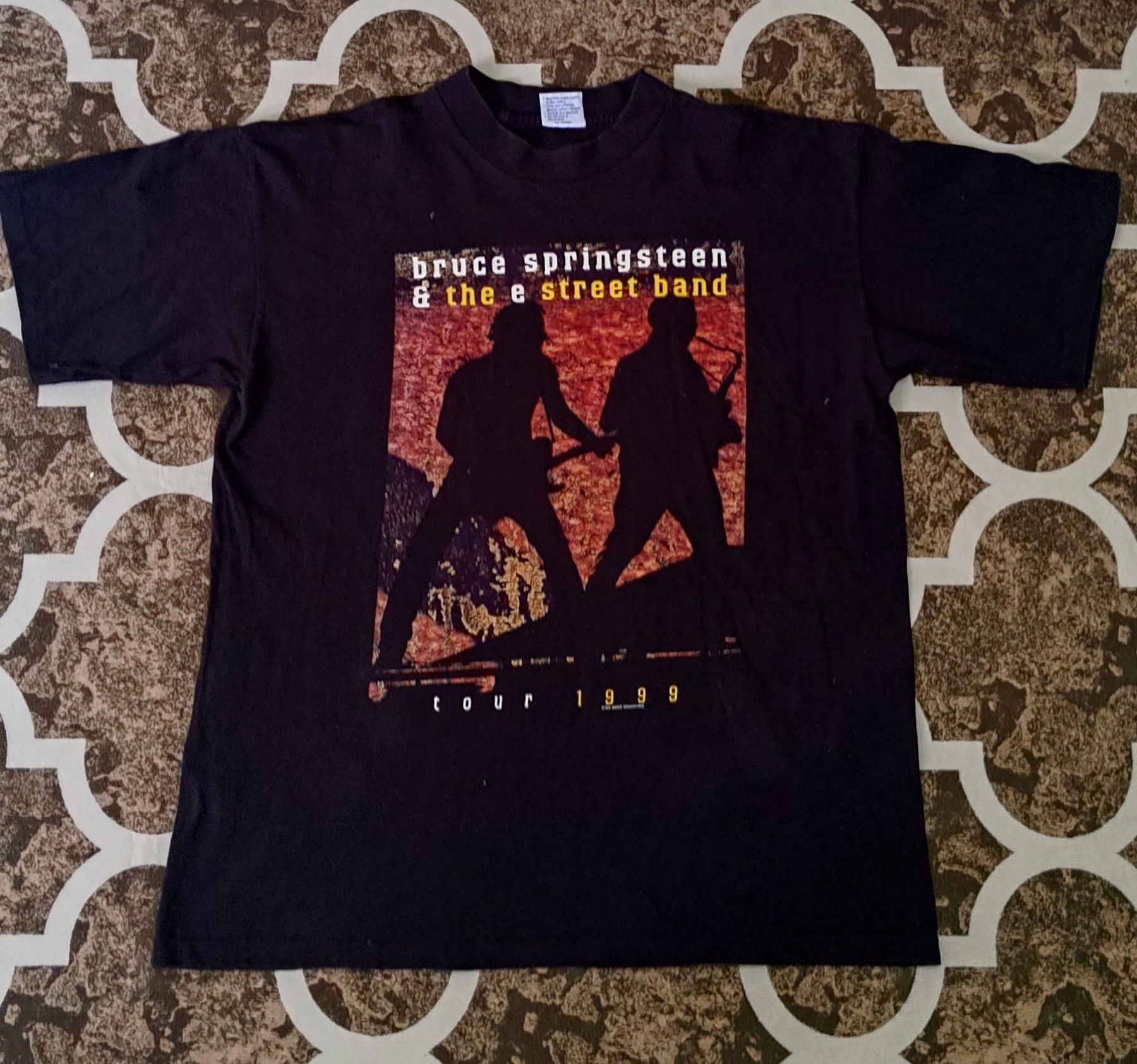Band Tees Band Tees x Vintage Bruce Springsteen Single Stitch T-shirt Size US XL / EU 56 / 4 - 1 Thumbnail