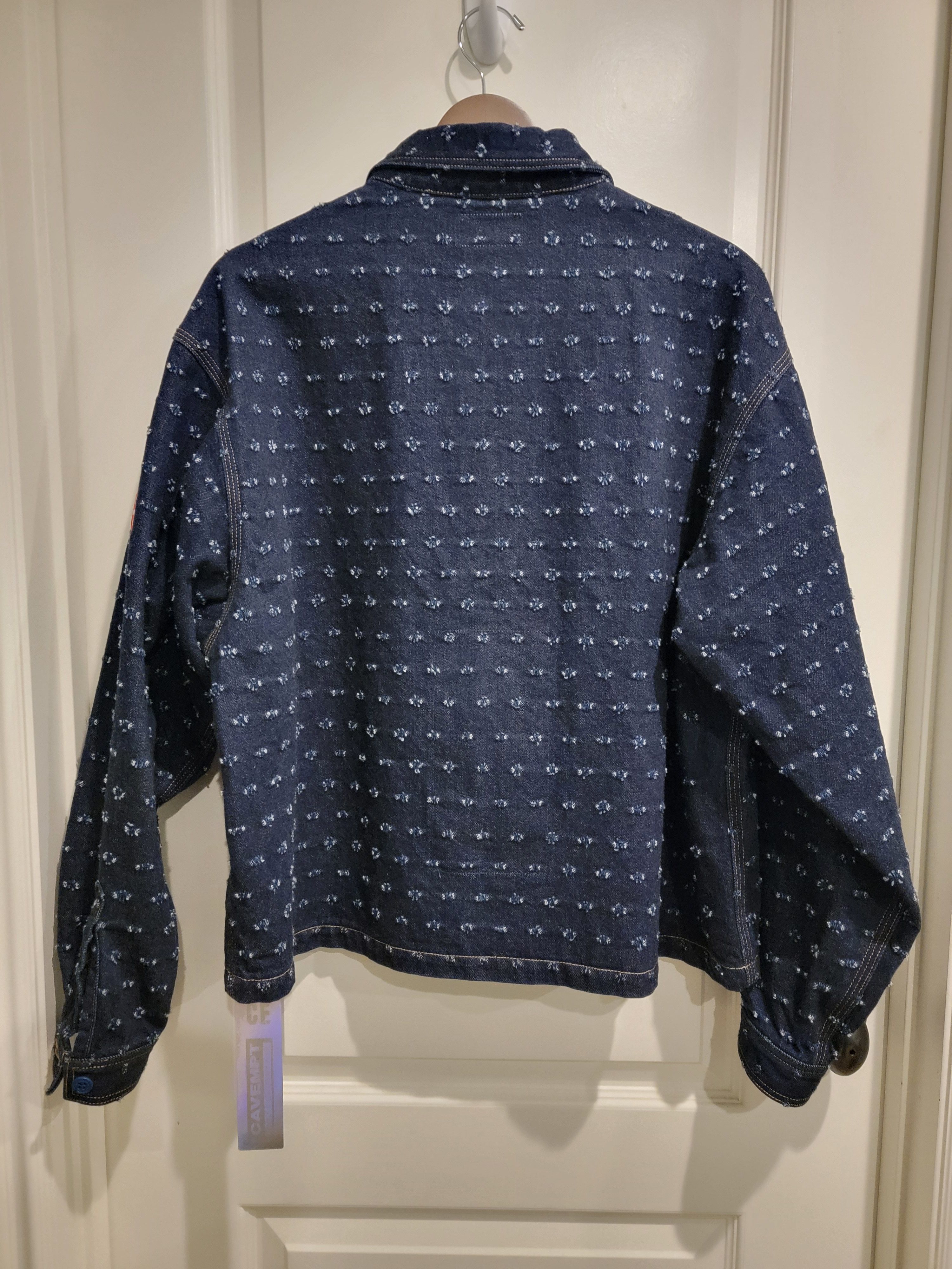 Cav Empt MAJ DAM Denim Short Zip Jacket Size US S / EU 44-46 / 1 - 4 Thumbnail
