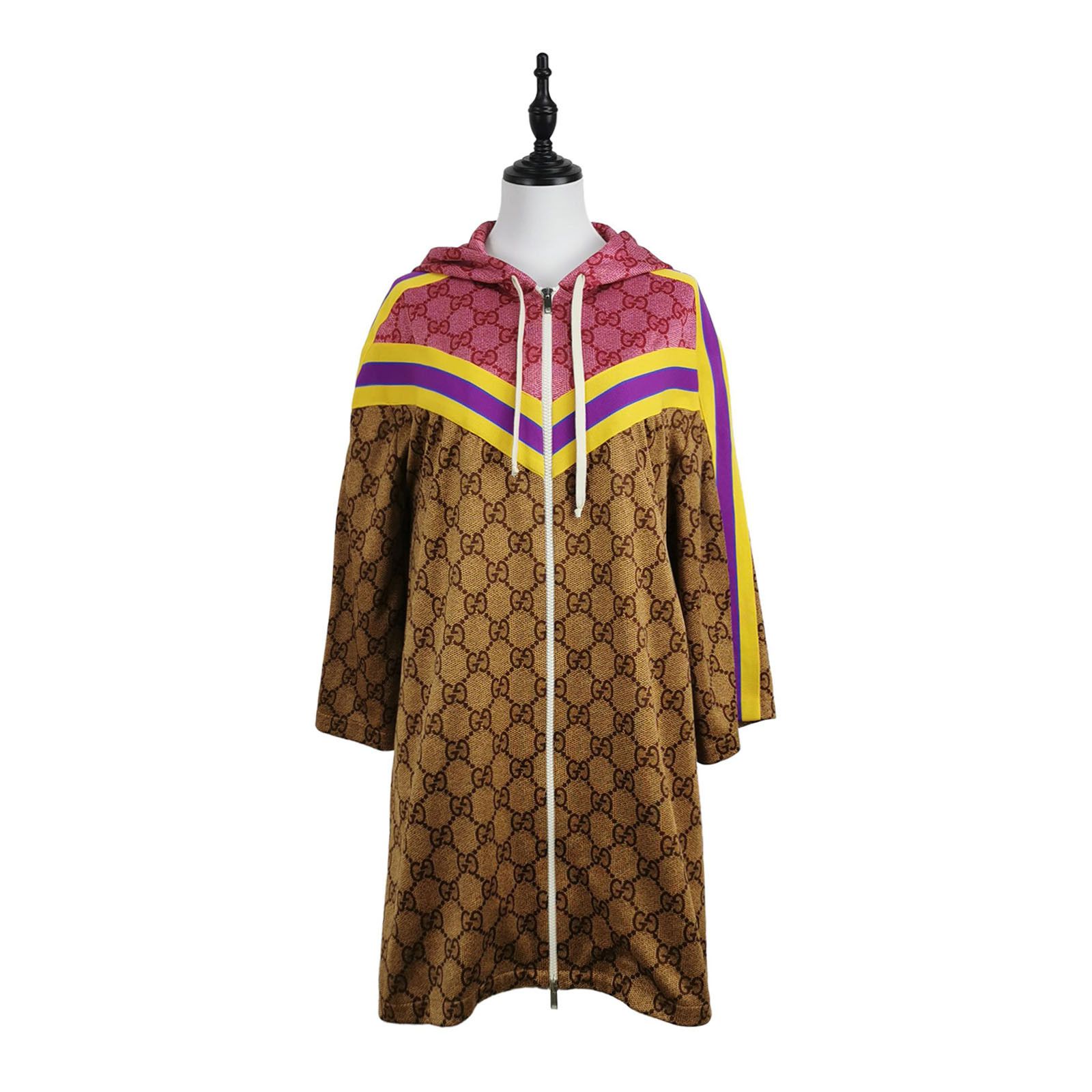 Gucci Gucci Monogram Hooded Jacket Size S Size US S / EU 44-46 / 1 - 1 Thumbnail