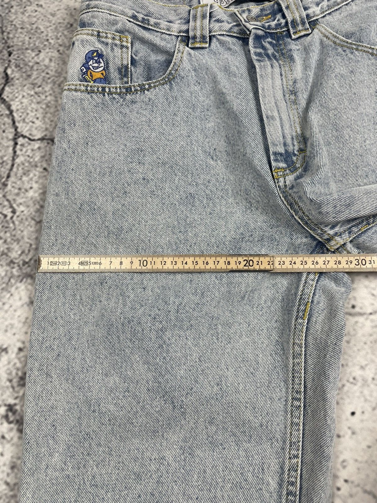 Polar Skate Co. Men’s Polar Skate W28 L30 Light Blue Jeans Baggy Streetwear Size US 28 / EU 44 - 13 Thumbnail