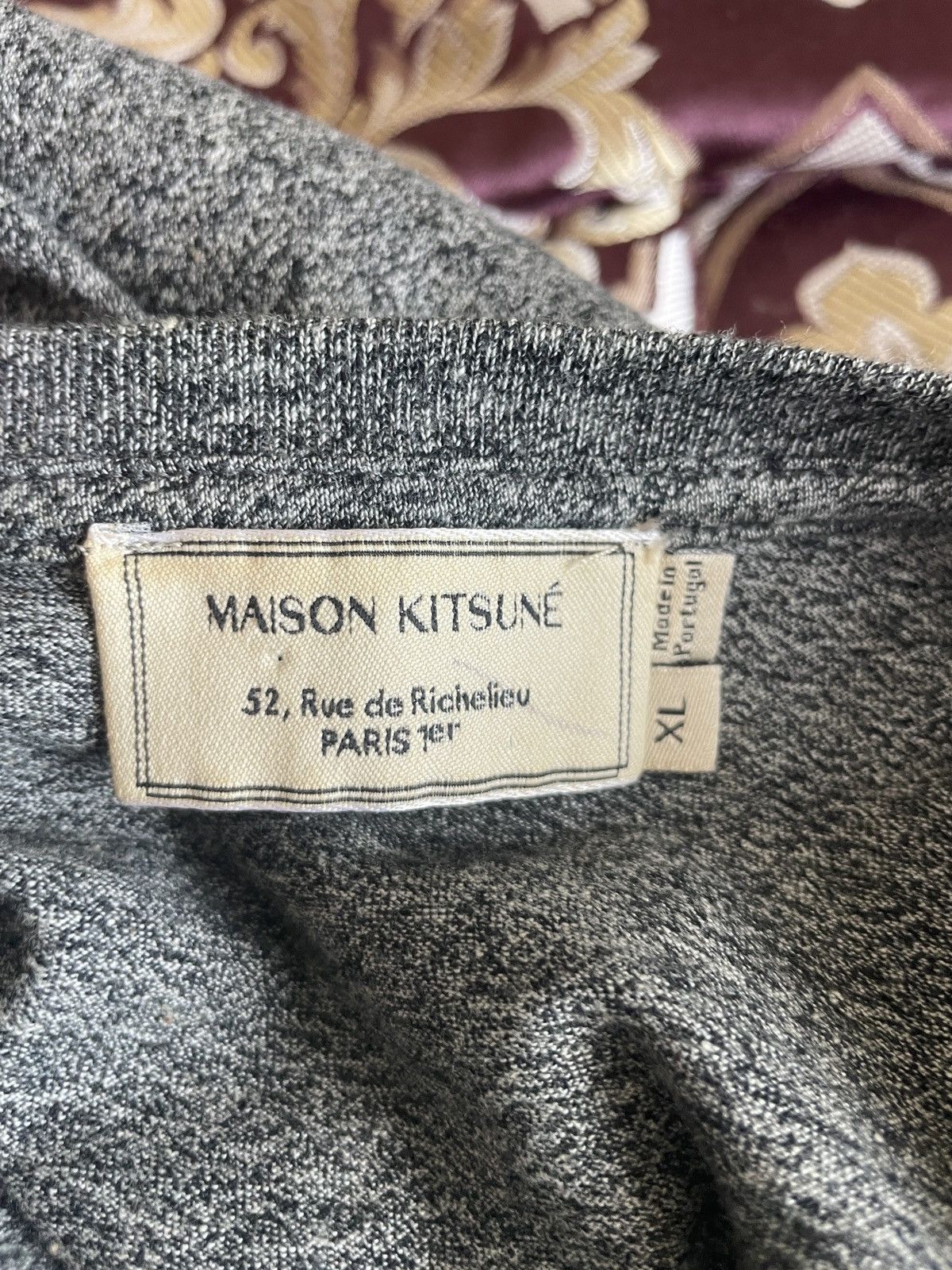 Maison Kitsune Parisien Graphic crewneck tee Size US XL / EU 56 / 4 - 10 Thumbnail