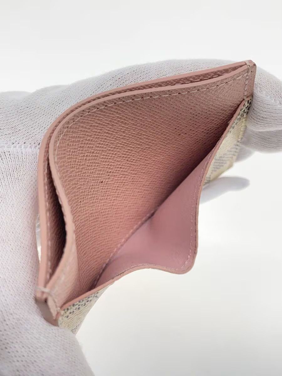 Louis Vuitton Louis Vuitton Damier Azur Porte Cartes Sample Pink Size ONE SIZE - 4 Thumbnail