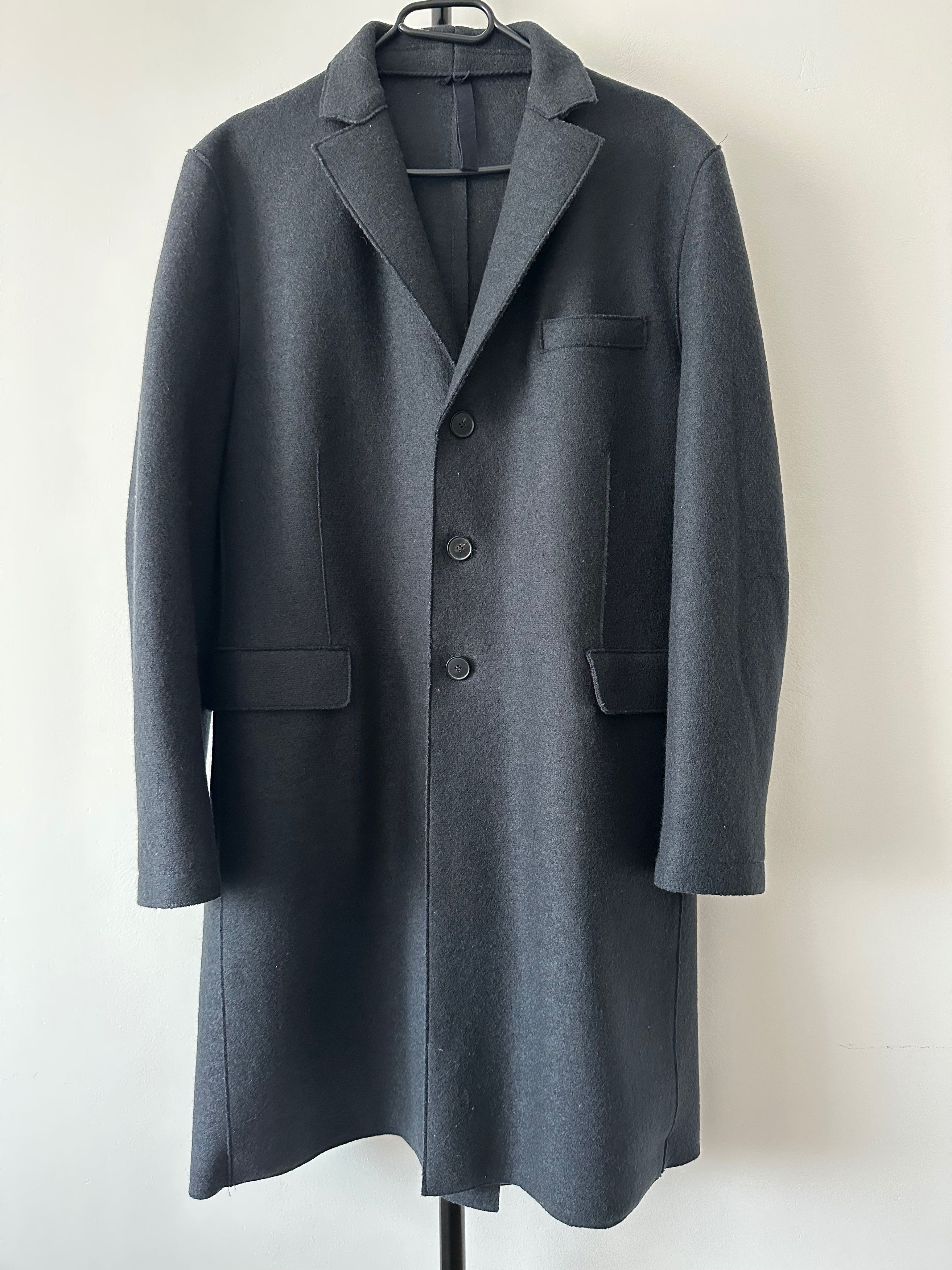 Harris Wharf London Harris Wharf London WOOL Unstructured single breasted coat Size US L / EU 52-54 / 3 - 2 Thumbnail