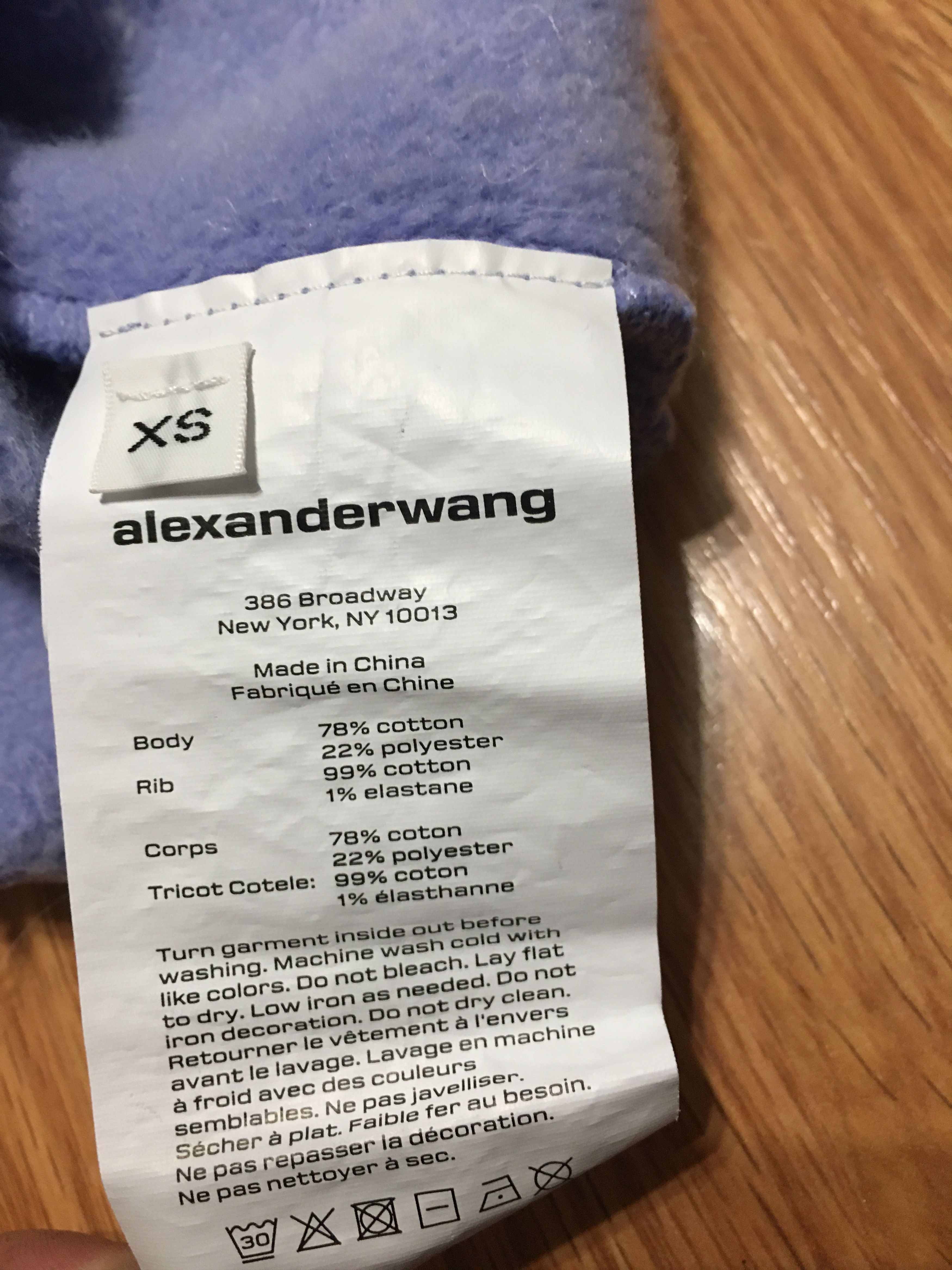Alexander Wang Alexander Wang Sweatshirt Vest Oversized Size XS / US 0-2 / IT 36-38 - 9 Thumbnail