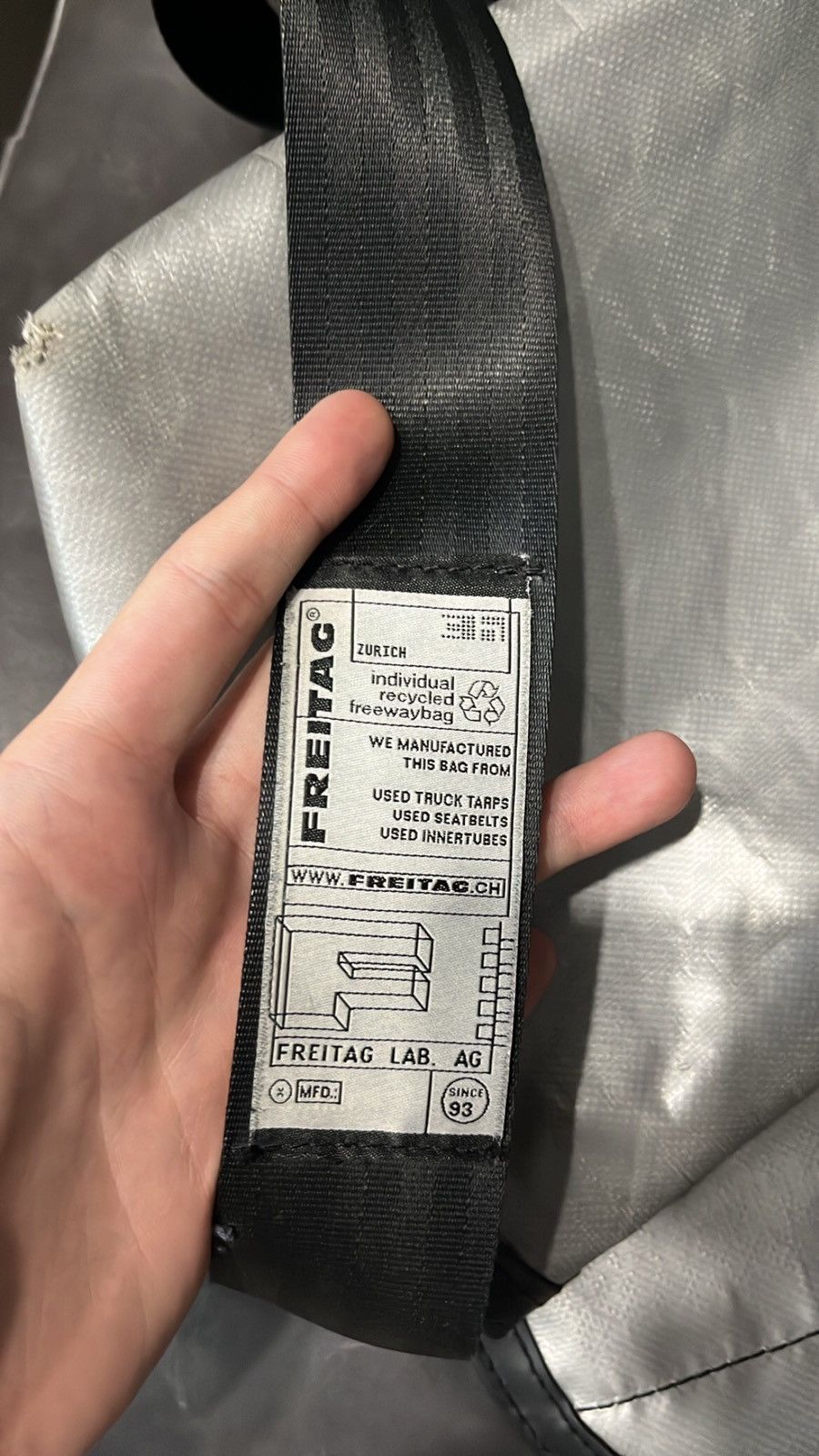 Freitag × Vintage Rare vintage Freitag silver bag Size ONE SIZE - 15 Thumbnail