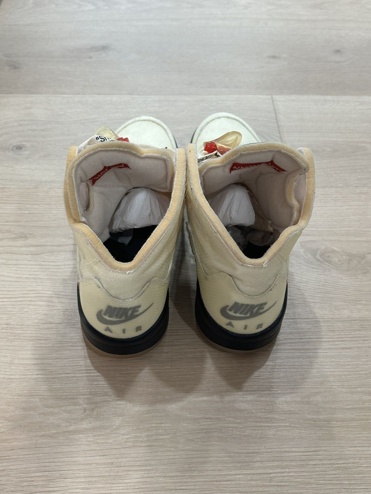 Jordan Brand × Off-White Off white jordan 5 sail Size US 11 / EU 44 - 5 Thumbnail