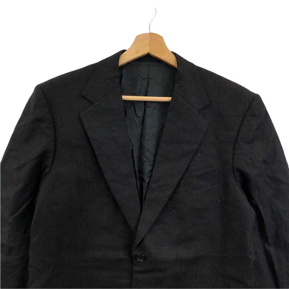 Other Vtg 90’ LESSONA ITALY SUPERFINE Cloth 2 Button Blazer Size 42R - 3 Thumbnail