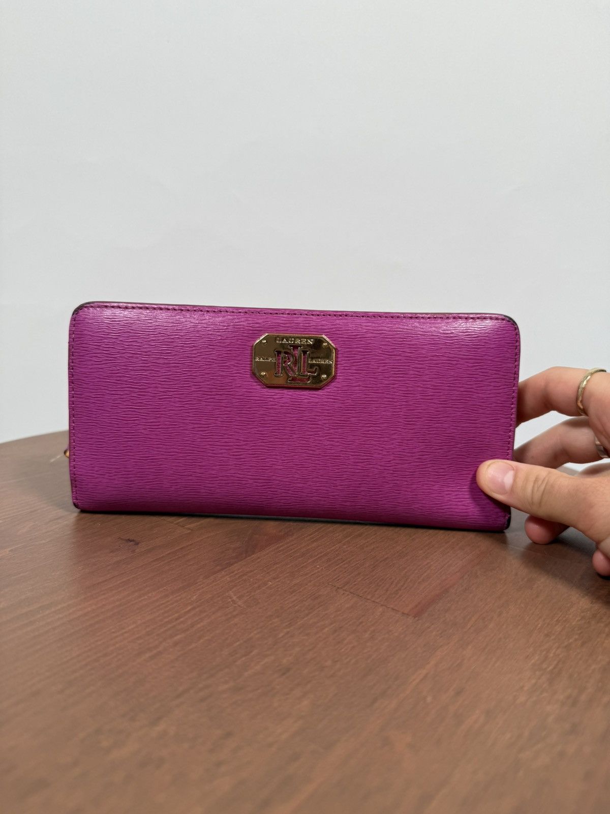 Designer × Ralph Lauren Lauren Ralph Lauren Pink Wallet Size ONE SIZE - 1 Thumbnail