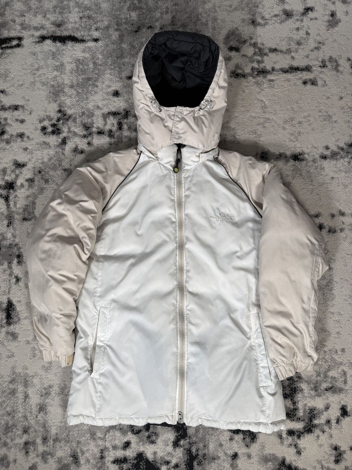 Balenciaga Vintage Y2K Balenciaga Sports Reversible Long Puffer Jacket Size US L / EU 52-54 / 3 - 6 Thumbnail