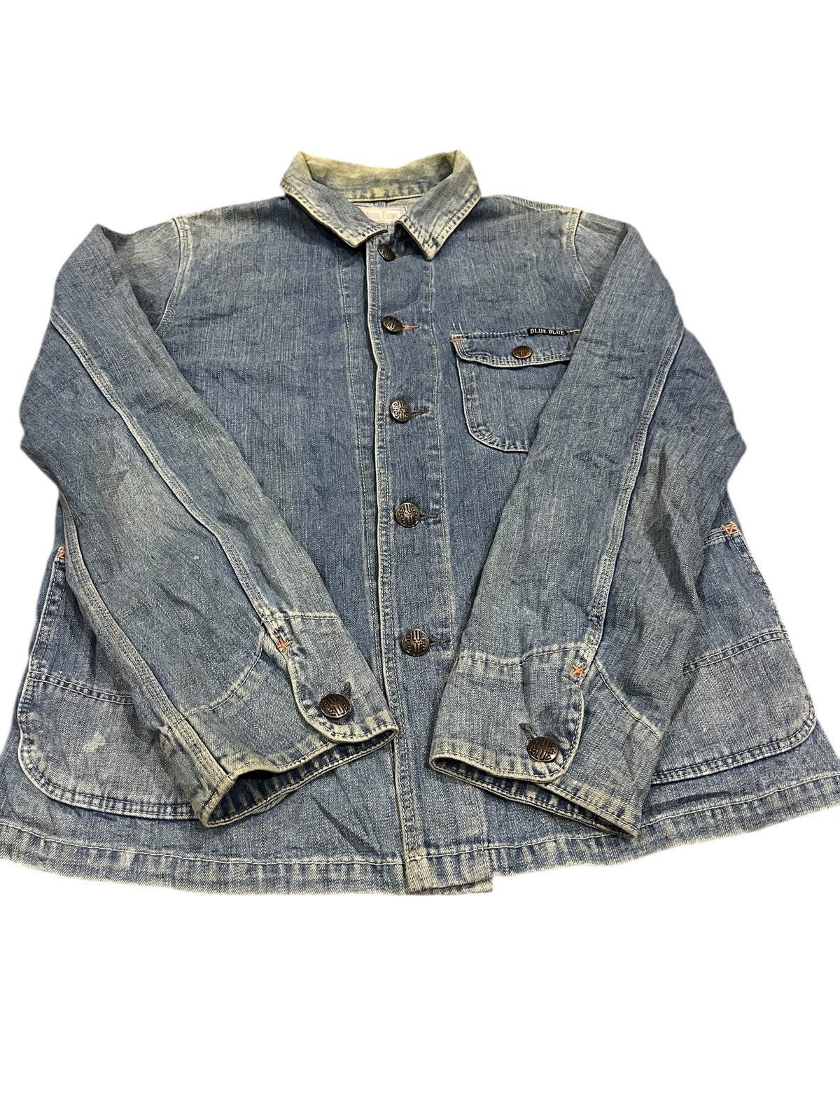 Blue Blue Japan BLUE BLUE JAPAN DENIM JAKET Size US M / EU 48-50 / 2 - 9 Thumbnail