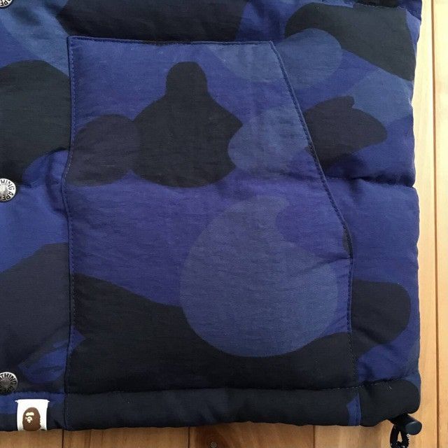 Bape × Nigo BAPE Giant Blue camo Puffer Down Vest a bathing ape NIGO Size US XL / EU 56 / 4 - 6 Thumbnail