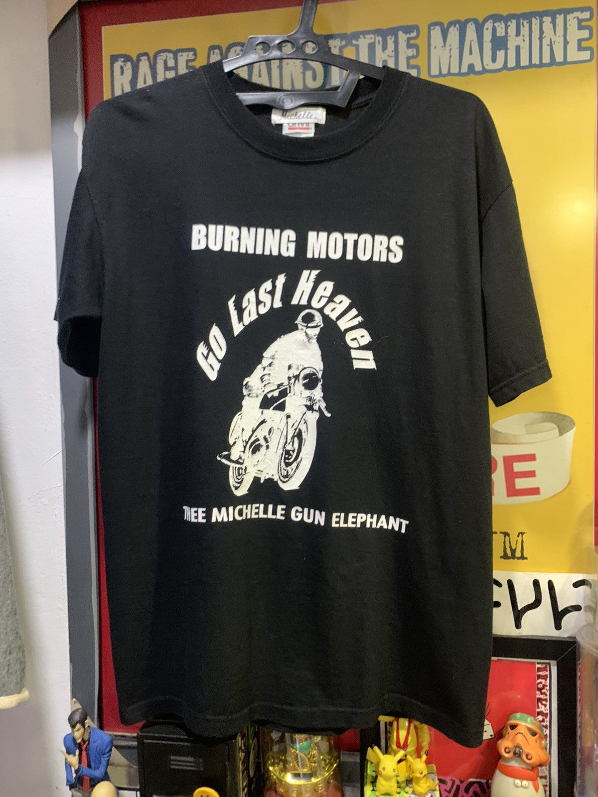 Band Tees × Japanese Brand Vintage TMGE Tee THEE MICHELLE GUN ELEPHANT “Burning Motors; Size US M / EU 48-50 / 2 - 2 Thumbnail