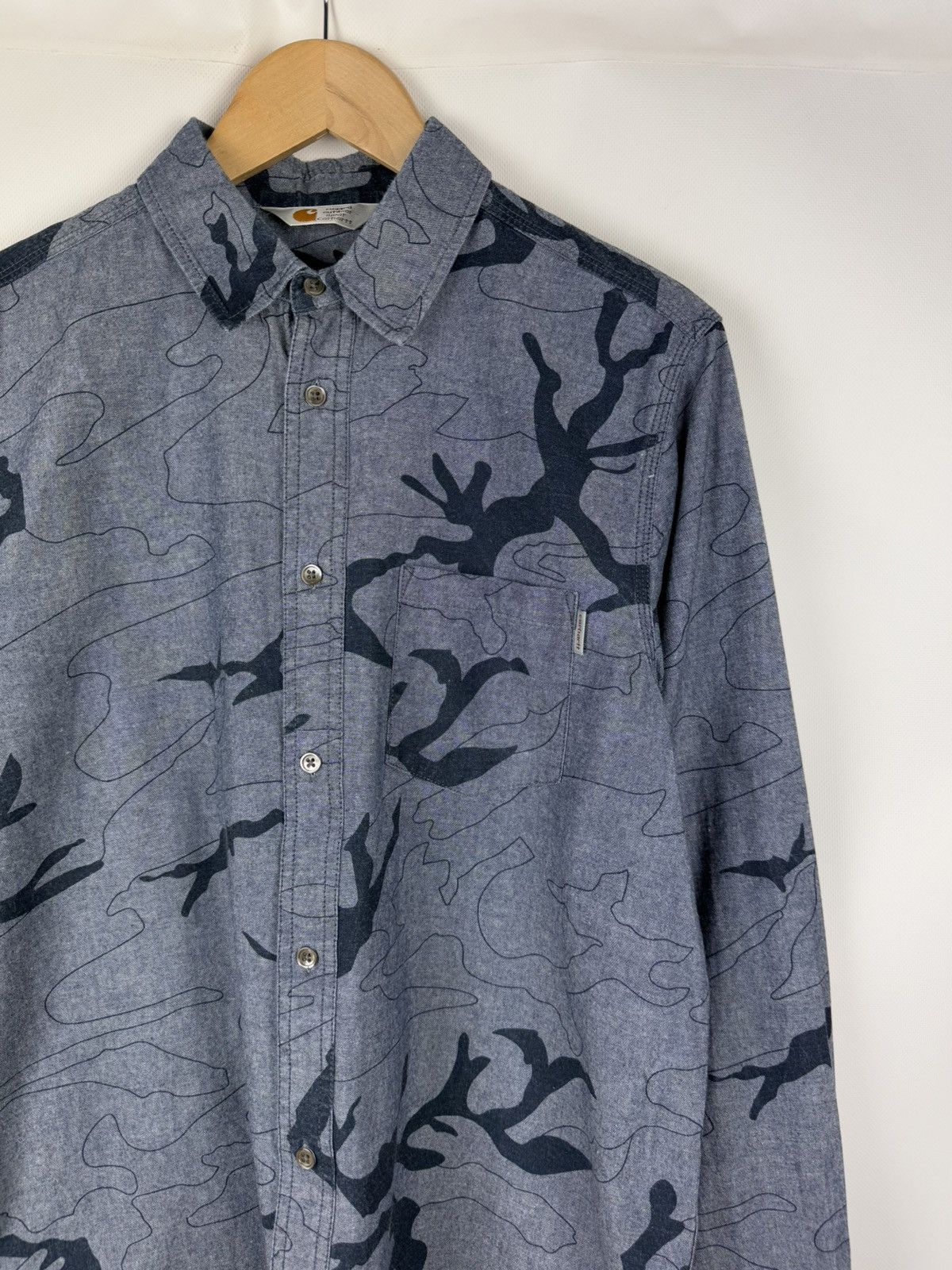 Carhartt Carhartt L/S Bowie Men’s Button Up Shirt Size L Size US L / EU 52-54 / 3 - 5 Thumbnail