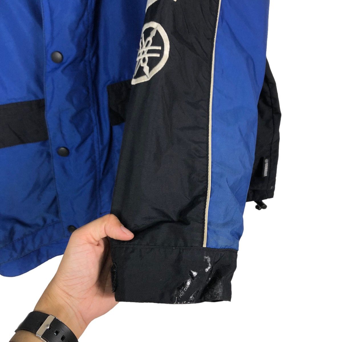 Japanese Brand 🔥Vintage Biker Jacket Yamaha Big Logo Spell Out Racing Wear Size US M / EU 48-50 / 2 - 16 Thumbnail