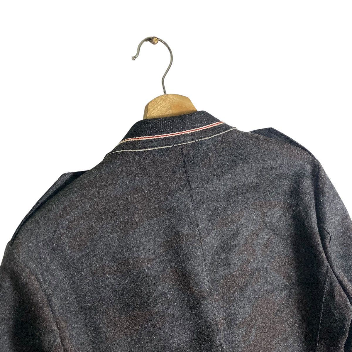 Emporio Armani Emporio Armani Camouflage Wool Blazer Jacket 46 Size EU Size 46R - 13 Thumbnail