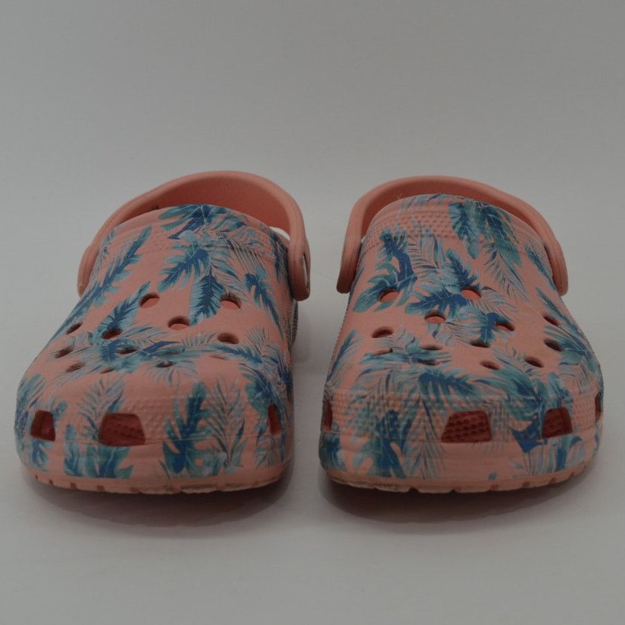 Crocs Crocs Coral Tropical Size 7W Classic Seasonal Graphic Clogs Size US 7 / IT 37 - 5 Thumbnail
