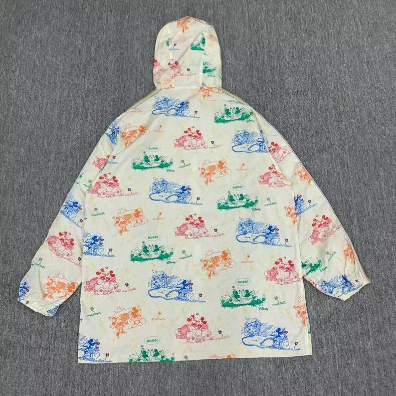 Gucci Gucci Co-branded white side logo reflective jacket 2505-Nex Size US M / EU 48-50 / 2 - 2 Thumbnail