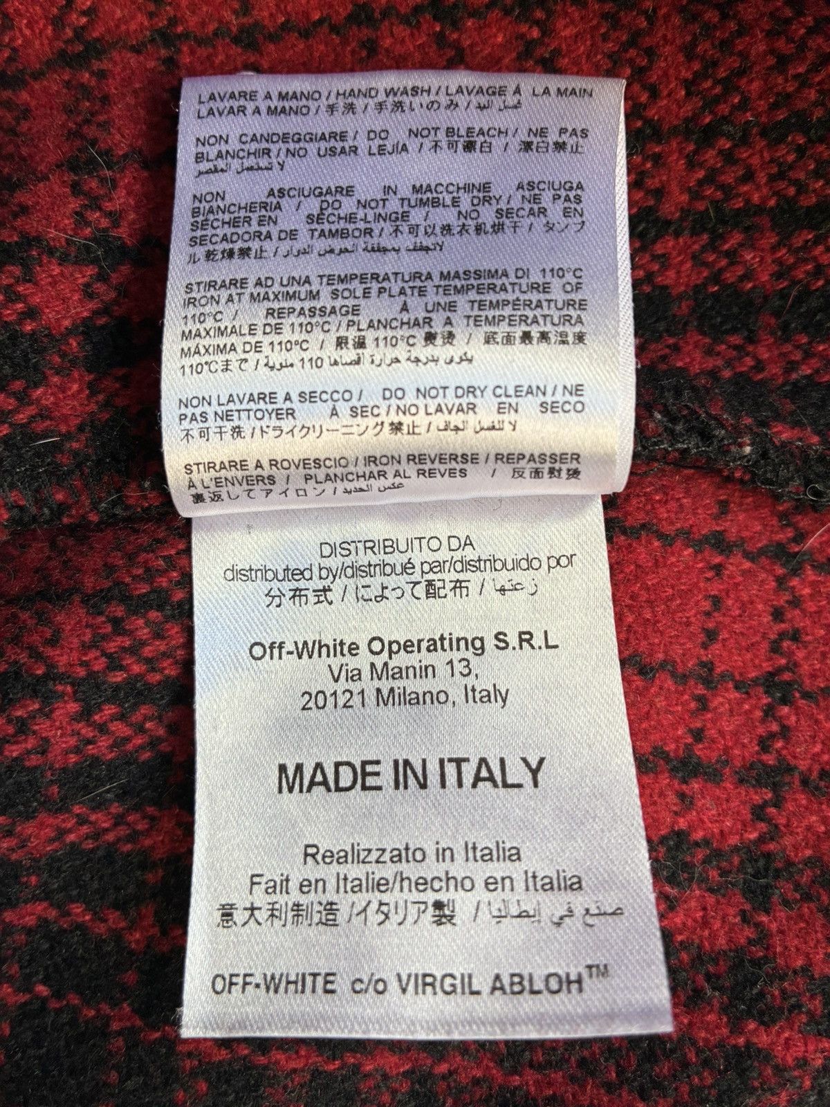 Off-White Off-White x Virgil Abloh Checkered Shirt Size US XS / EU 42 / 0 - 12 Thumbnail