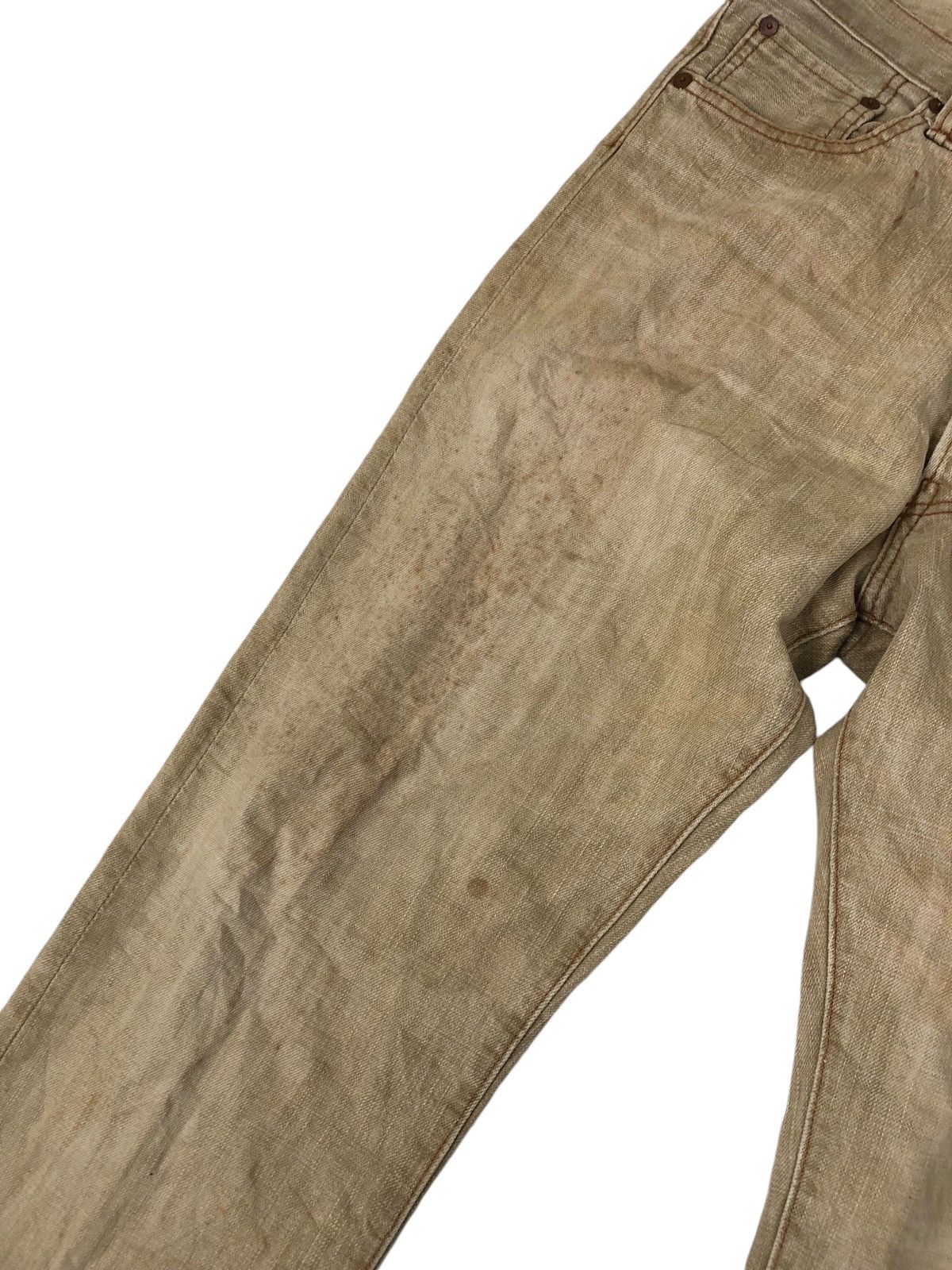 Eternal × Japanese Brand Eternal Distress Ripped Dirty Patina Denim Jeans Size US 31 - 7 Thumbnail