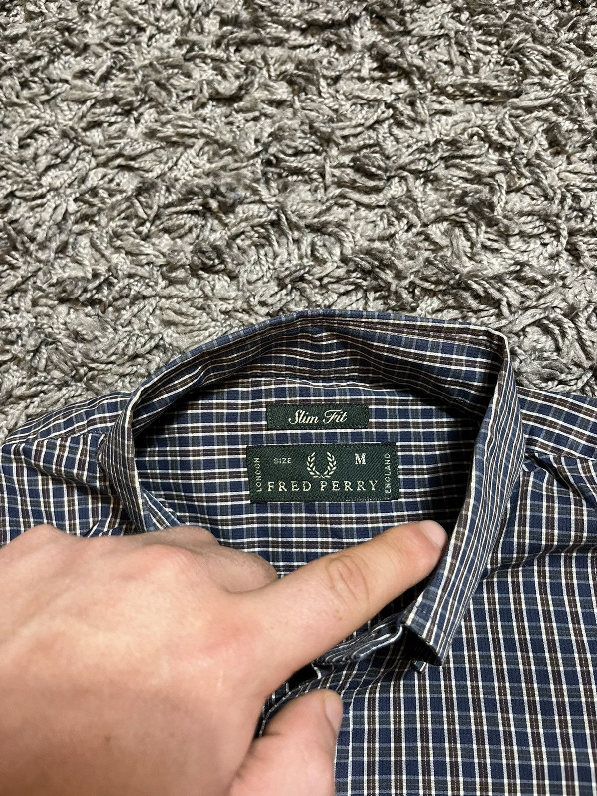 Fred Perry FRED PERRY VINTAGE 00s COTTON CLASSIC LONDON SHIRT Size US M / EU 48-50 / 2 - 3 Thumbnail