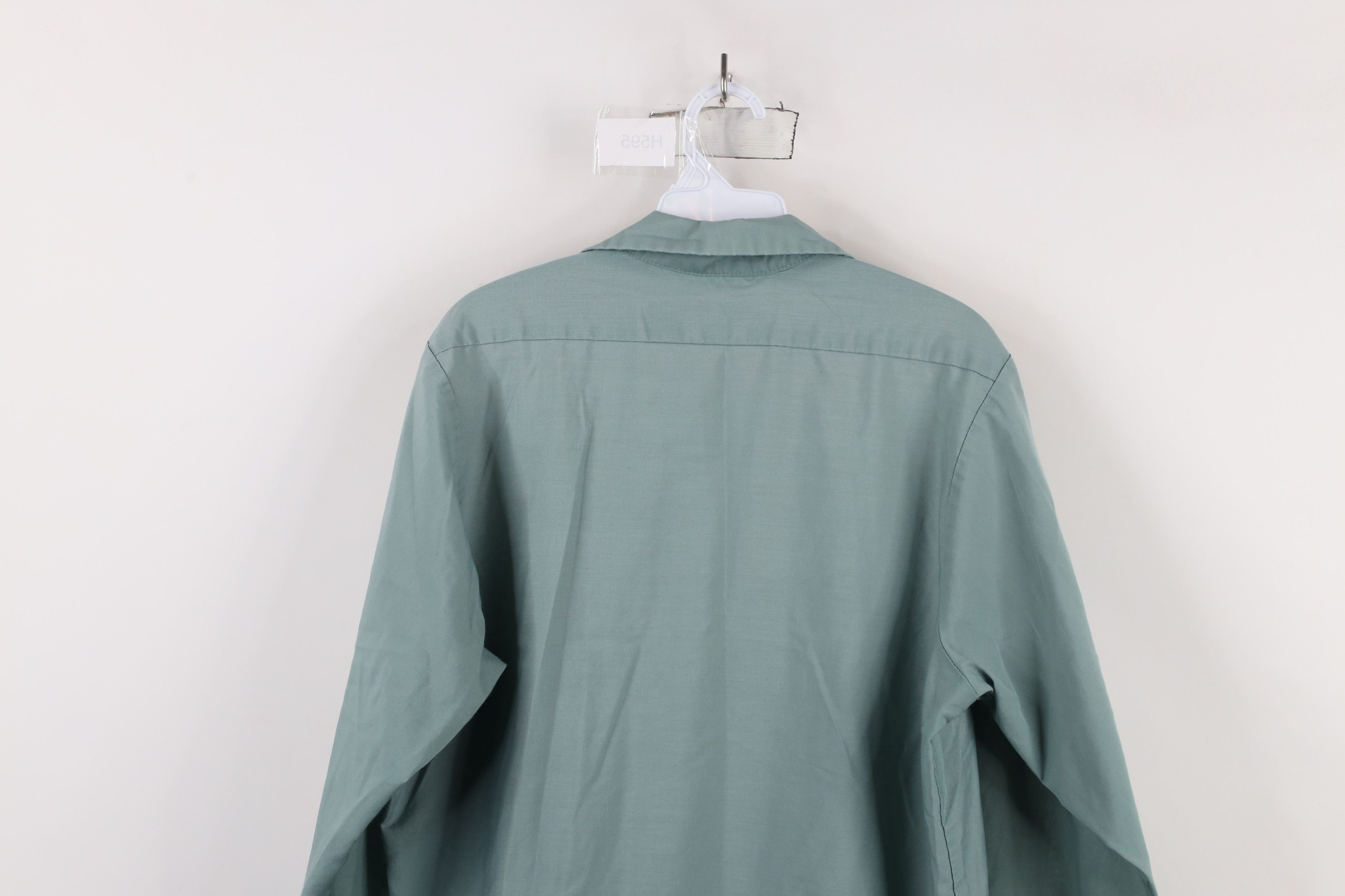 Vintage Vintage 70s Streetwear Workwear Mechanic Button Shirt USA Size US M / EU 48-50 / 2 - 13 Thumbnail