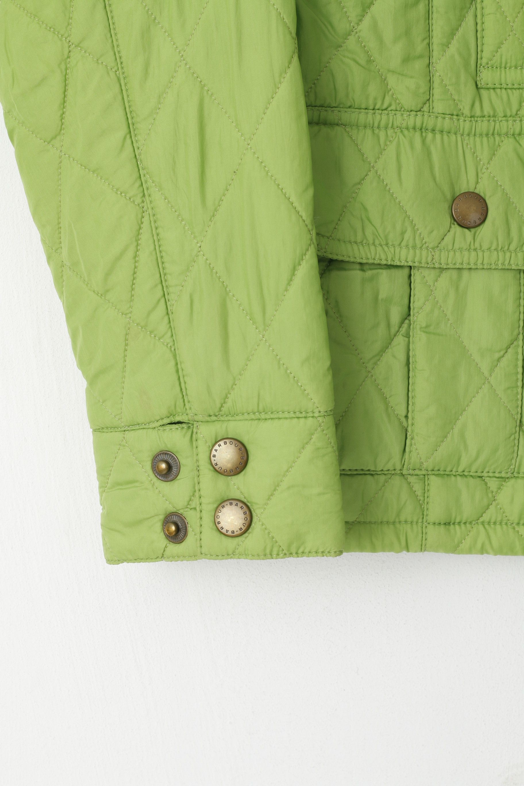 Barbour Barbour Women 36 10 S Jacket Green Quilted 5018 Size S / US 4 / IT 40 - 7 Thumbnail