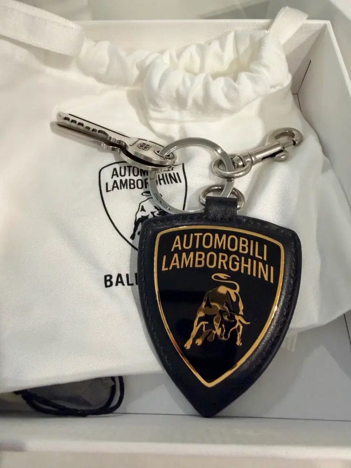 Balenciaga Balenciaga Automobili Lamborghini Key Ring Size ONE SIZE - 2 Thumbnail