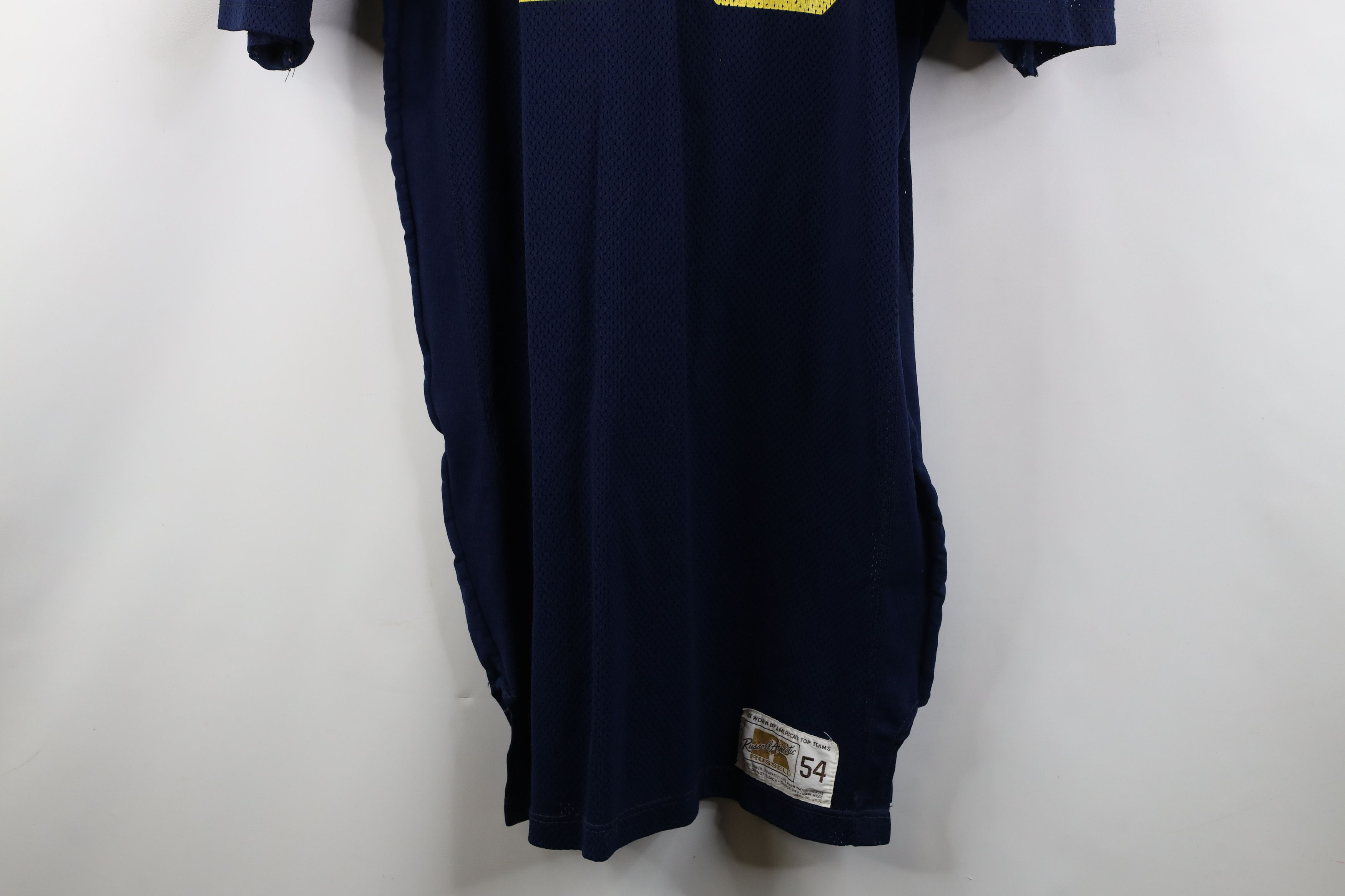 Russell Athletic Vintage 70s Russell Athletic University of Michigan Jersey Size US XXL / EU 58 / 5 - 3 Thumbnail