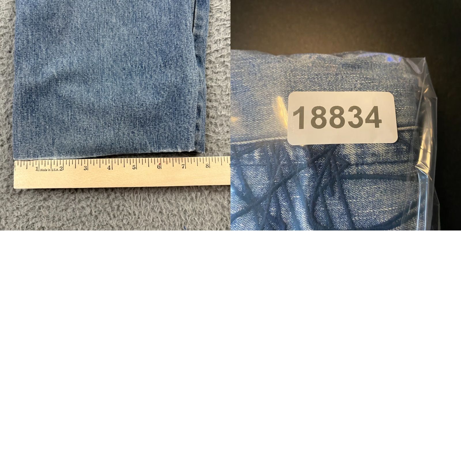 No Fear VINTAGE No Fear Evolution Jeans 30x28 Relaxed Regular Denim Blue 90s 5-Pocket Mens Jeans Size US 30 / EU 46 - 9 Thumbnail