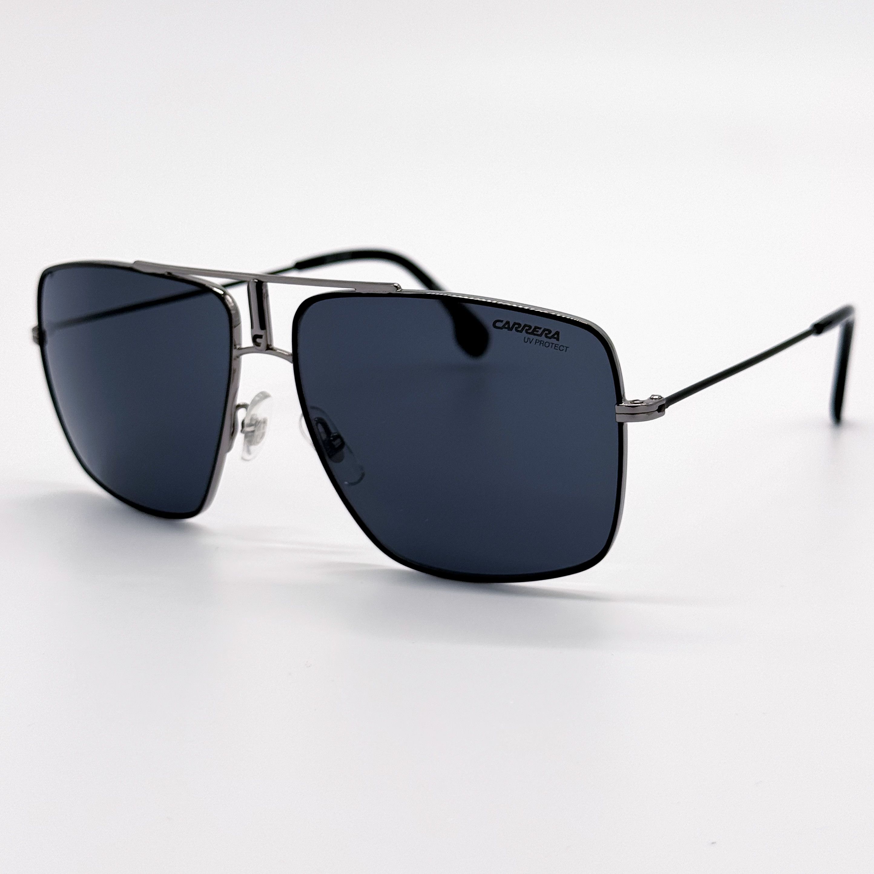 Carrera NEW CARRERA 1006/S 0TI7 SUNGLASSES MEN SILVER BLACK AVIATOR Size ONE SIZE - 4 Thumbnail
