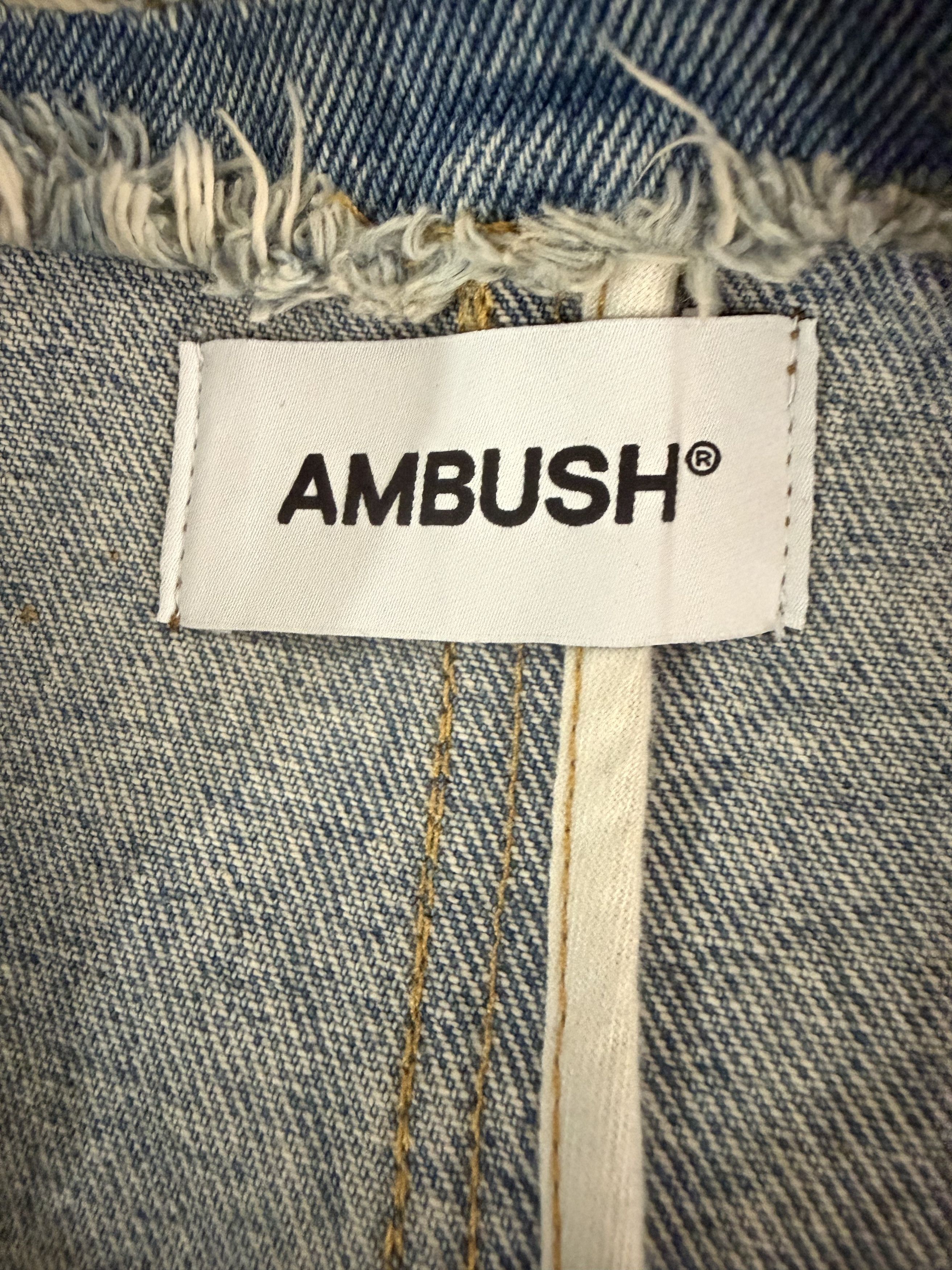 Ambush Design Blazer Denim Jacket Size US L / EU 52-54 / 3 - 10 Thumbnail