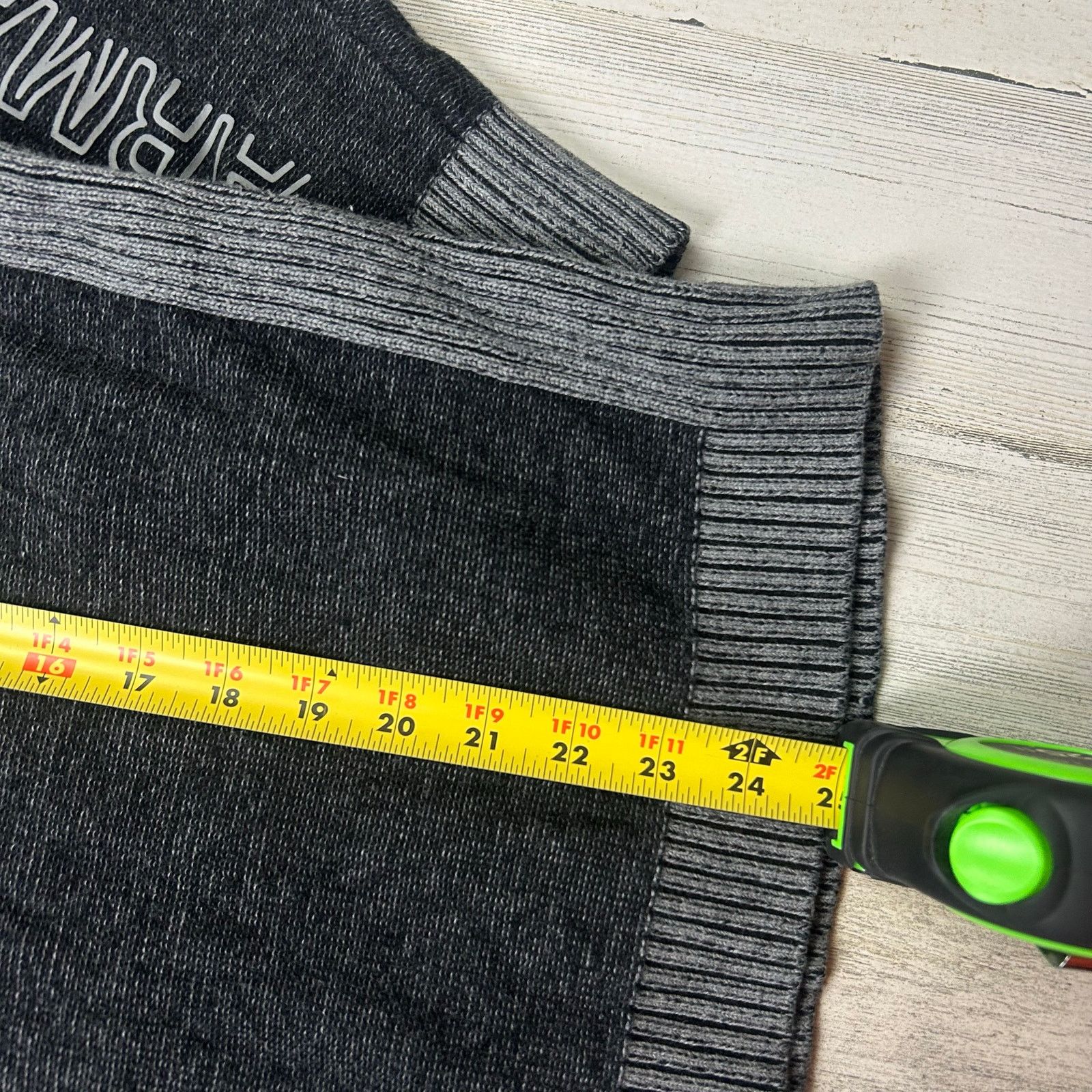 Armani Exchange Armani Exchange Full-Zip Sweater Gray Black Size Men's Large Size US L / EU 52-54 / 3 - 12 Thumbnail