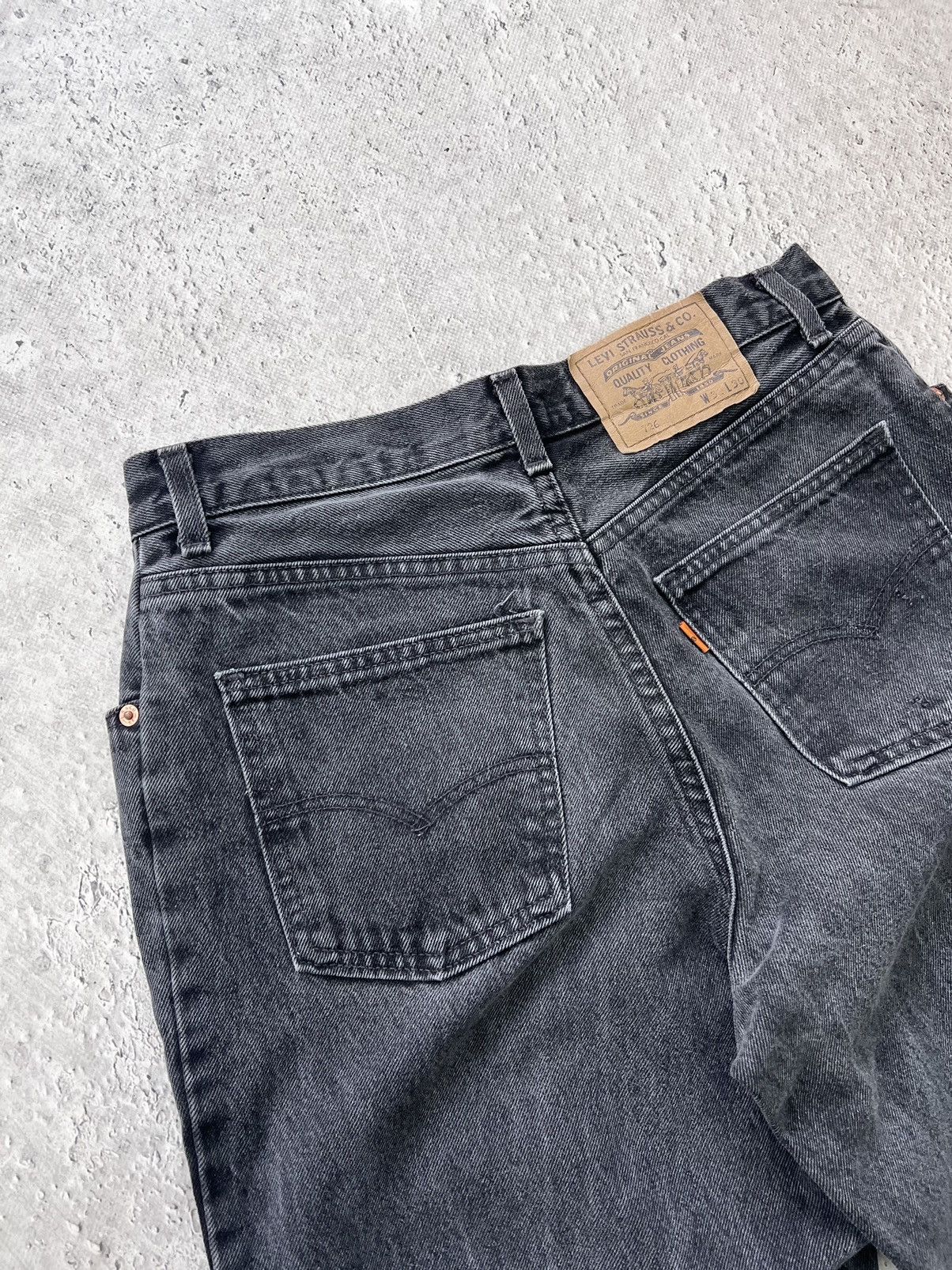 Levi's Vintage Clothing × Vintage Vintage WASHED 90s USA LEVIS BAGGY CARPENER PANTS SILVER TAB Size US 32 / EU 48 - 5 Thumbnail