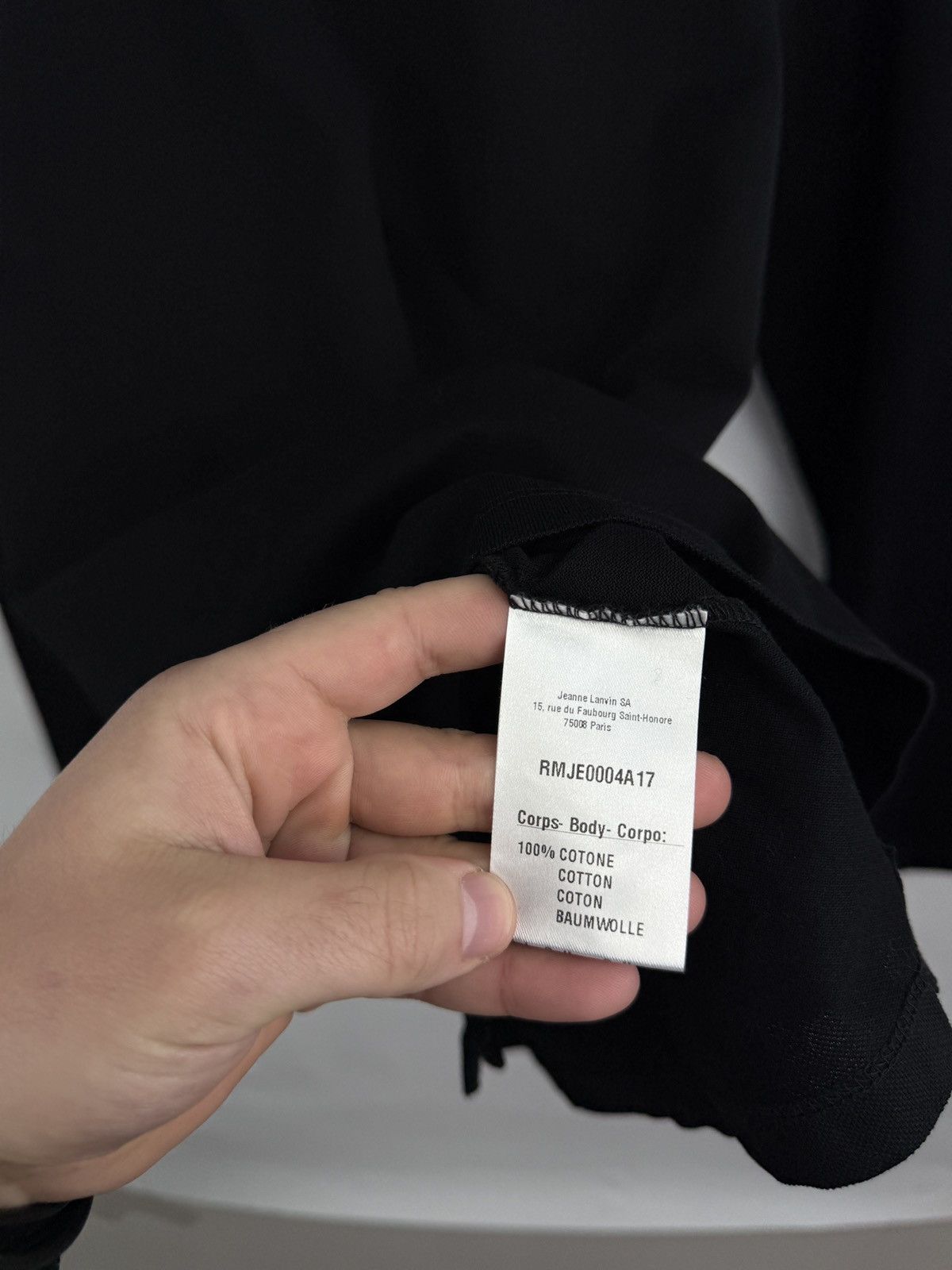 Lanvin 🇫🇷 Lanvin Luxury Classic Long Sleeve Polo Shirt Rare Size US S / EU 44-46 / 1 - 7 Thumbnail