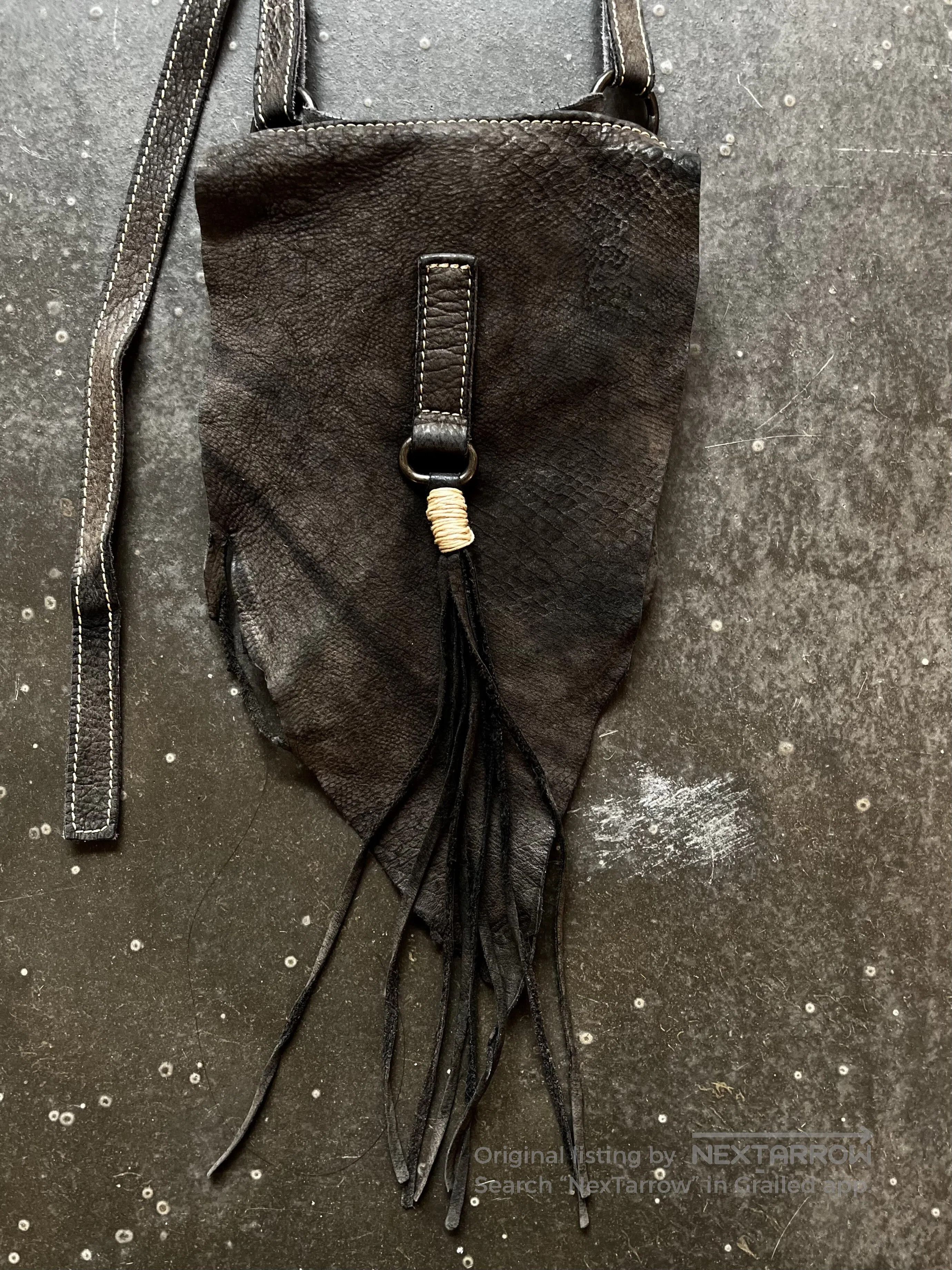 MASAHIROMARUYAMA Kyoji Maruyama Tassel Leather Bag. Size ONE SIZE - 3 Thumbnail
