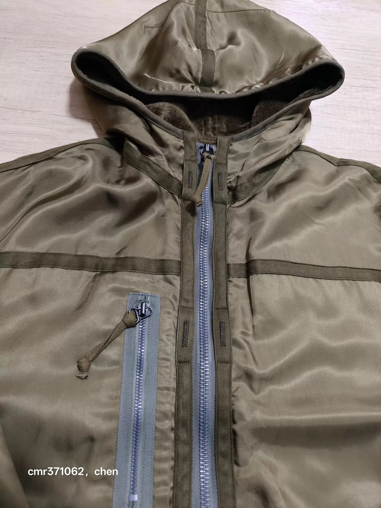 Visvim VISVIM 22aw GREELY COMBAT PARKA F.Z. Khaki 2-Way Wool Fleece Size US M / EU 48-50 / 2 - 5 Thumbnail