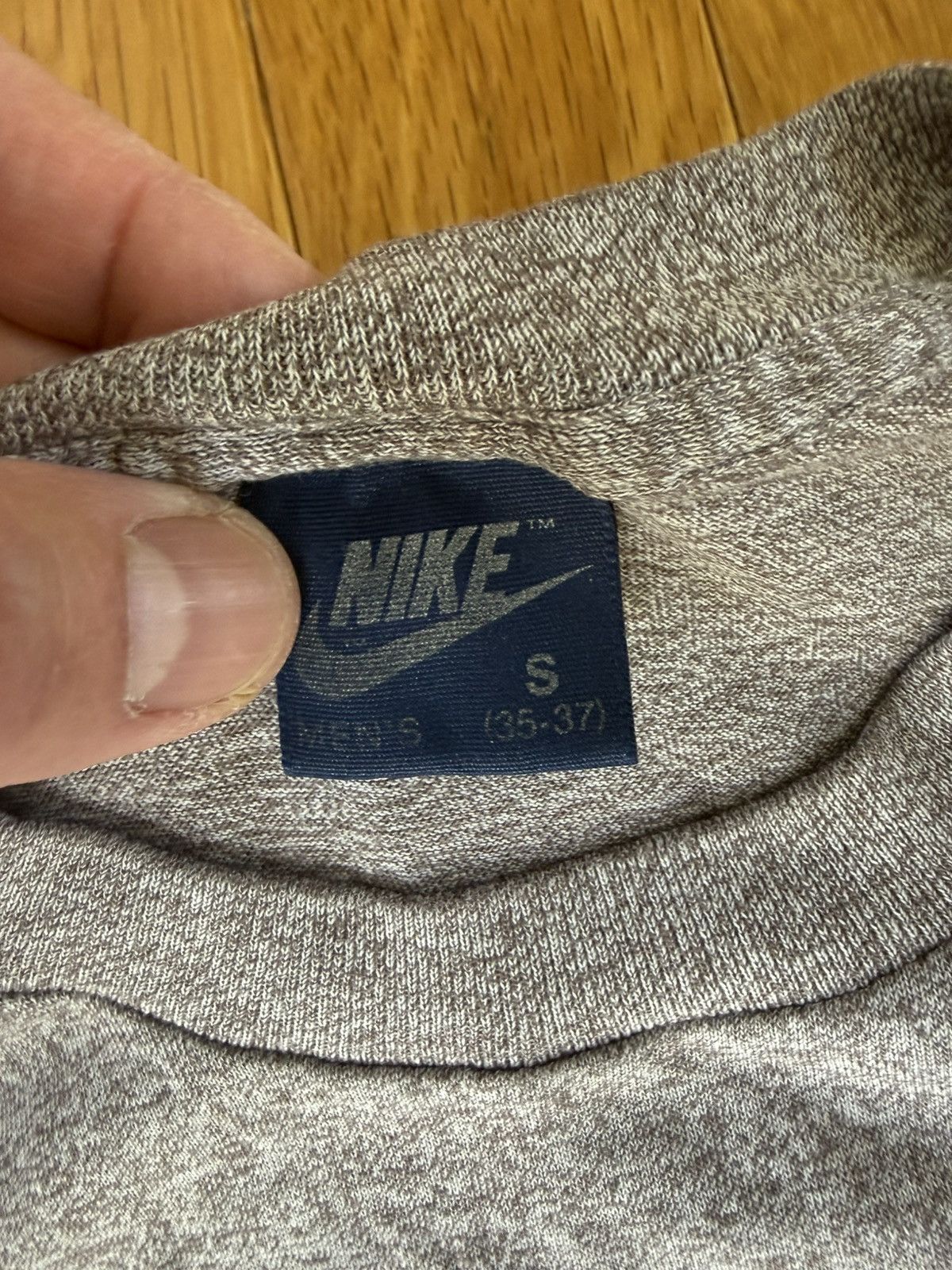 Nike Nike Vintage Long sleeve t grey Size US S / EU 44-46 / 1 - 3 Thumbnail