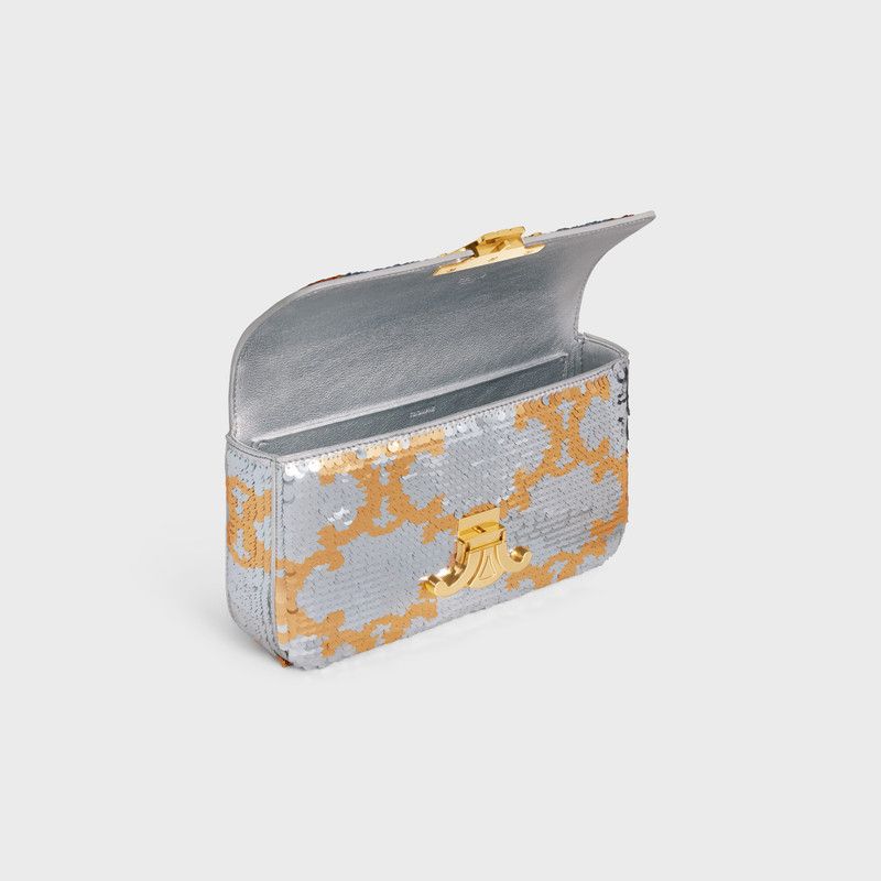 Celine o1w1db10326 197993EZ3 Size:OS / Shoulder Bag in Silver/Gold Size ONE SIZE - 4 Thumbnail