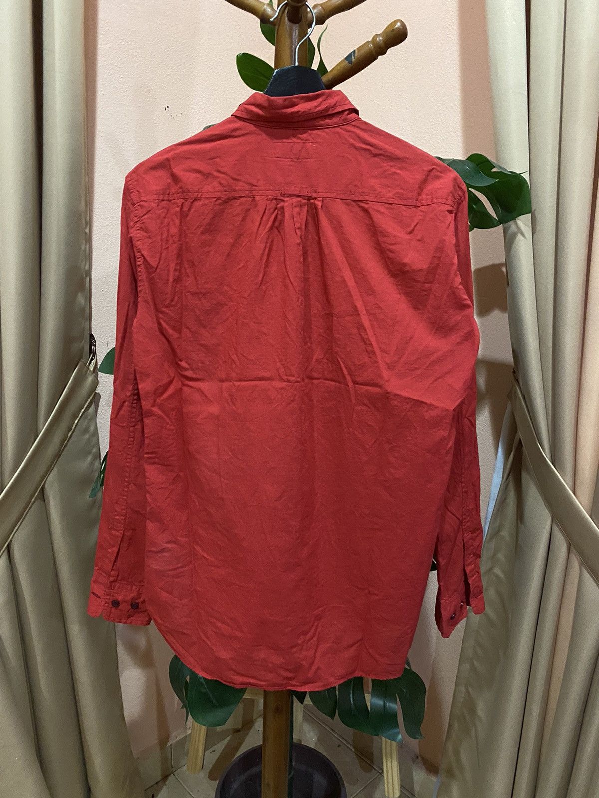 FACTOTUM VINTAGE FACTOTUM RED SHIRT MADE IN JAPAN 90S COTTON-WOOL Size US S / EU 44-46 / 1 - 6 Thumbnail