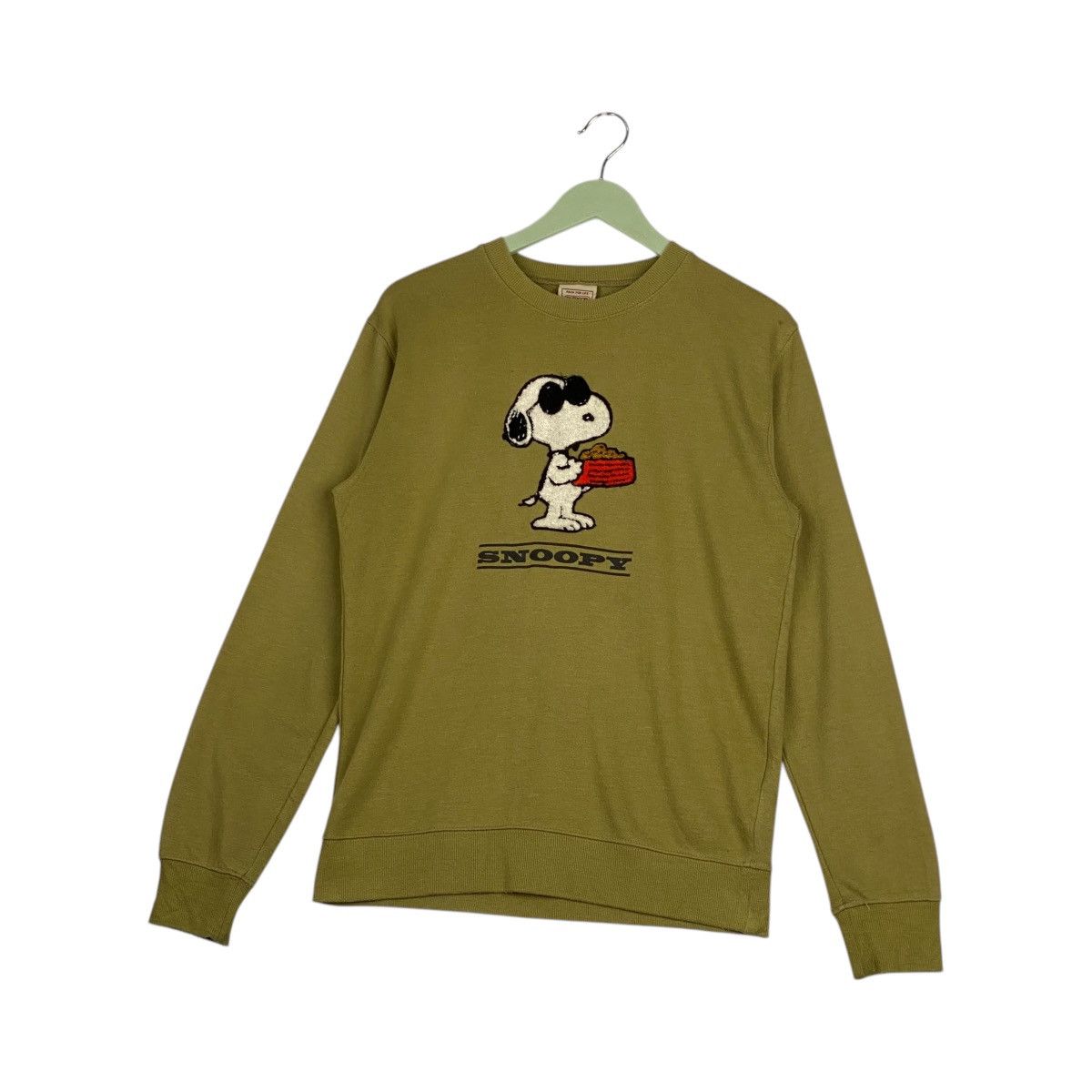 Snoop Dogg Vintage Outdoor Long Sleeve T-Shirt Embroidered Green Size M / US 6-8 / IT 42-44 - 2 Thumbnail