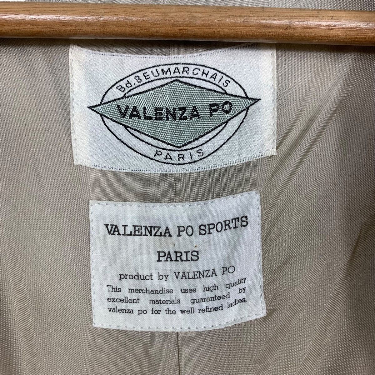 Japanese Brand VALENZA PO PARIS Double Collar Lightweight Jacket #2464-C111 Size M / US 6-8 / IT 42-44 - 18 Thumbnail