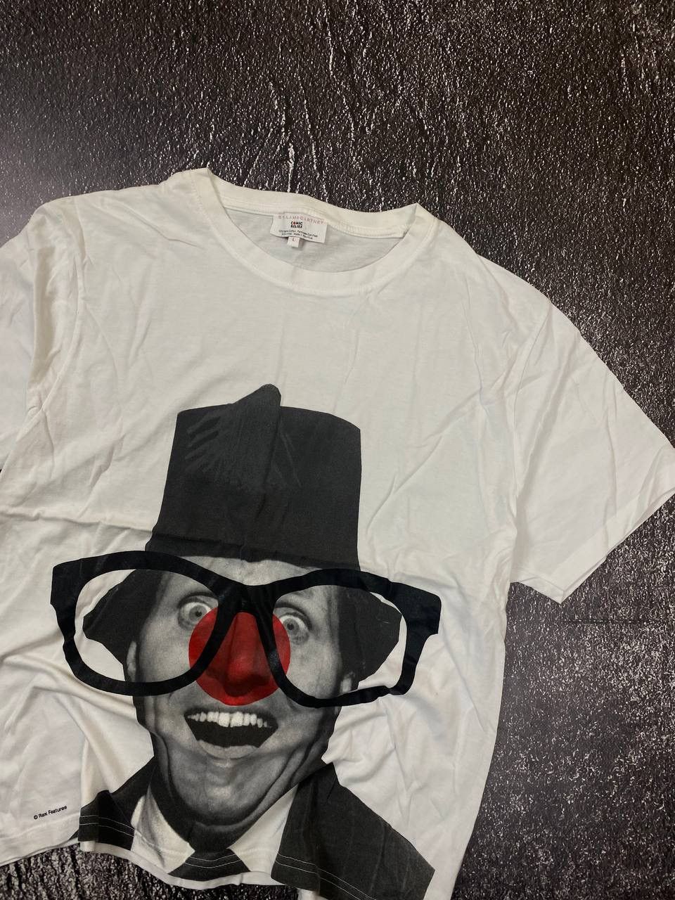 Stella McCartney × Vintage Vintage Stella McCartney Comic Relief White Tee T Shirt Size US L / EU 52-54 / 3 - 2 Thumbnail