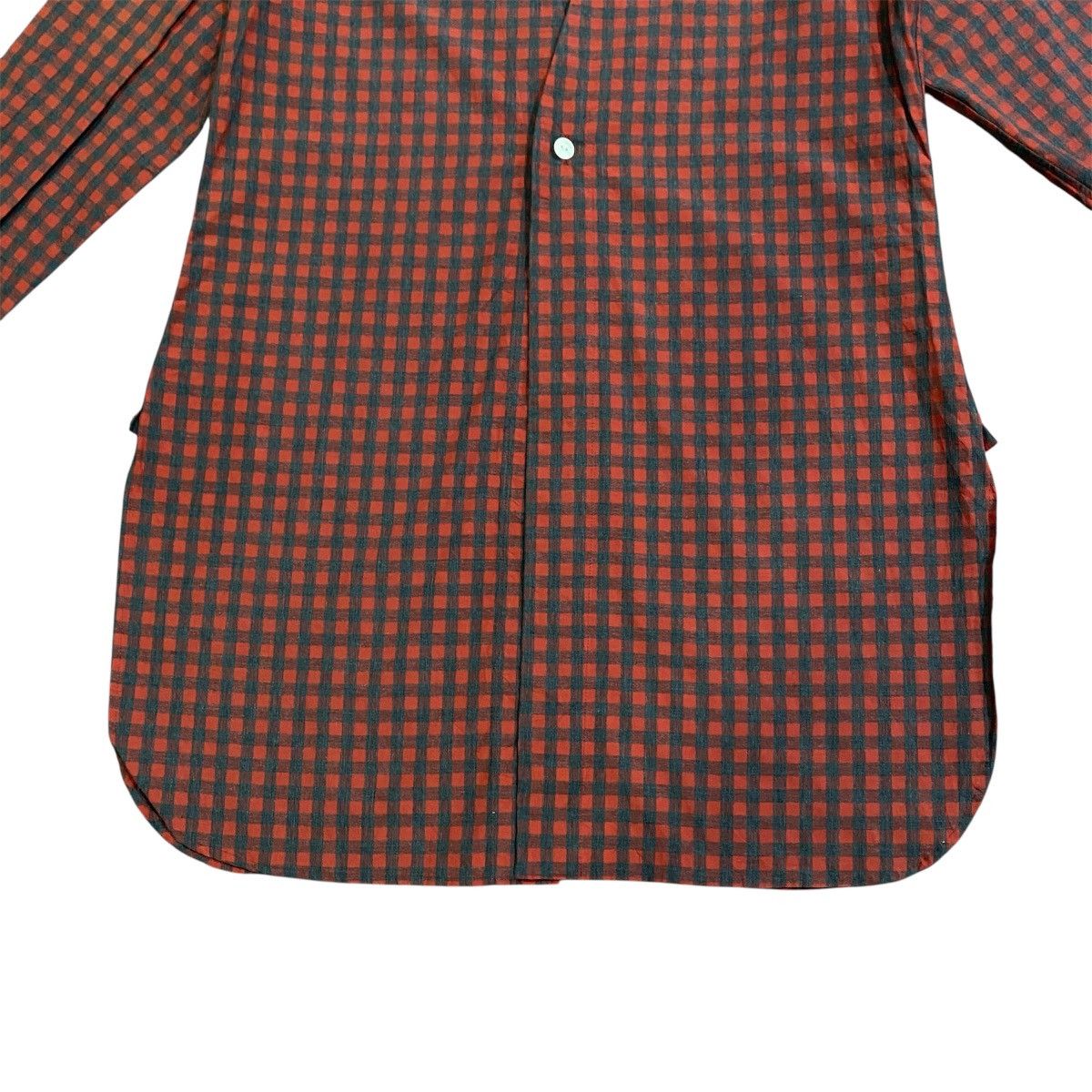 Needles ‼️LAST DROP‼️Needles Longline Gingham Cardigan Collarless Red Size US S / EU 44-46 / 1 - 5 Thumbnail