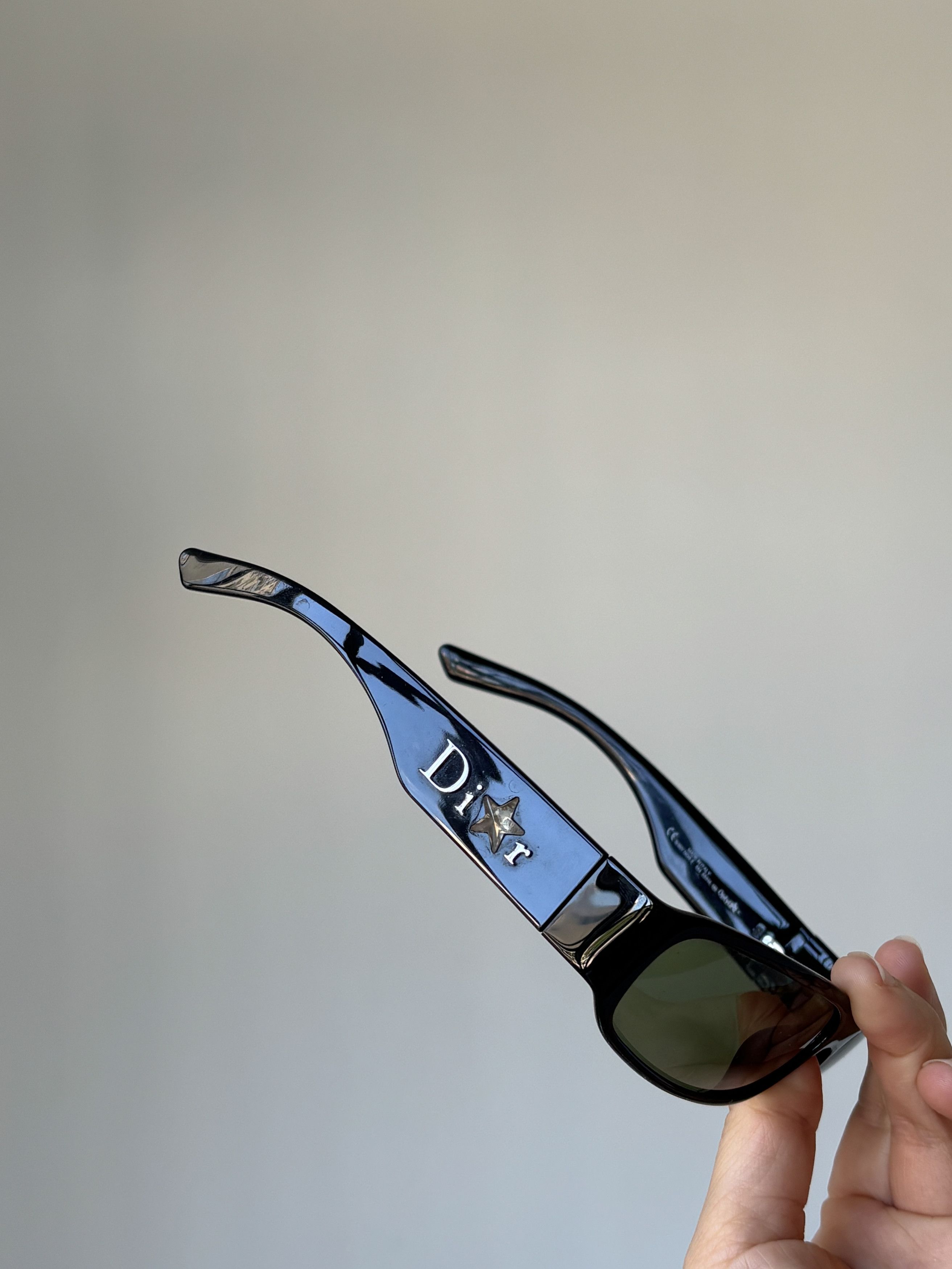 Dior Dior Sunglasses Shiny Ski Bike Motard Mask Rimless Vintage Size ONE SIZE - 2 Thumbnail