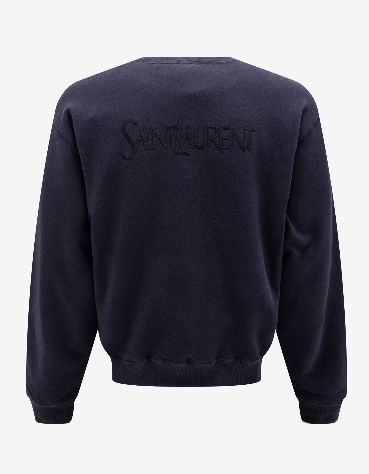 Saint Laurent Paris Saint Laurent Blue Logo Sweatshirt Size US S / EU 44-46 / 1 - 2 Thumbnail